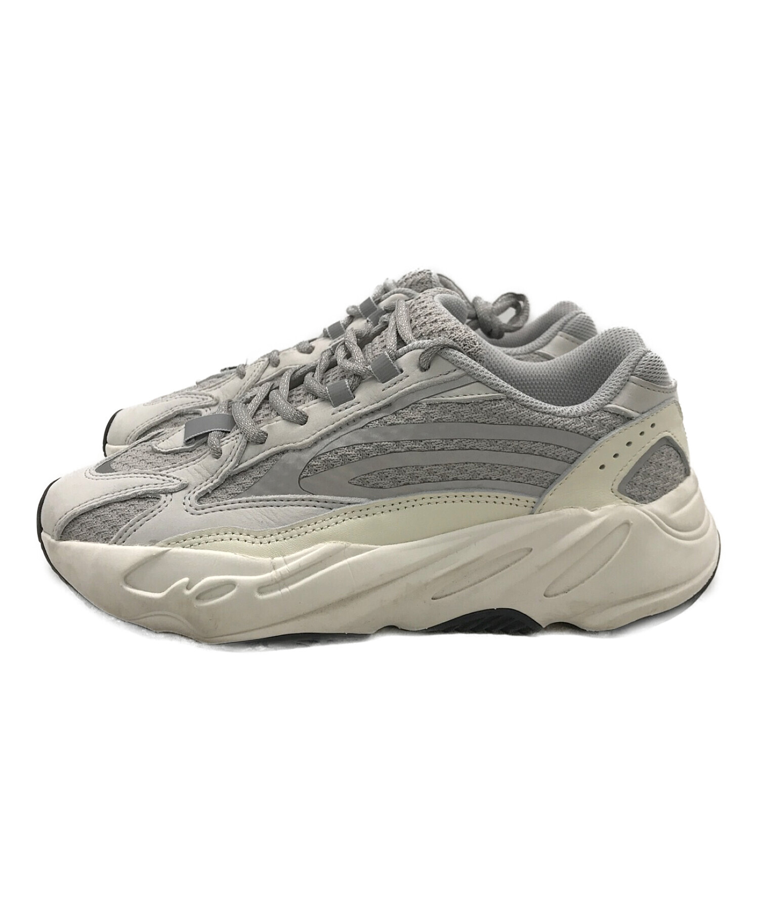 adidas (アディダス) YEEZY BOOST 700 グレー×ホワイト サイズ:24.5㎝