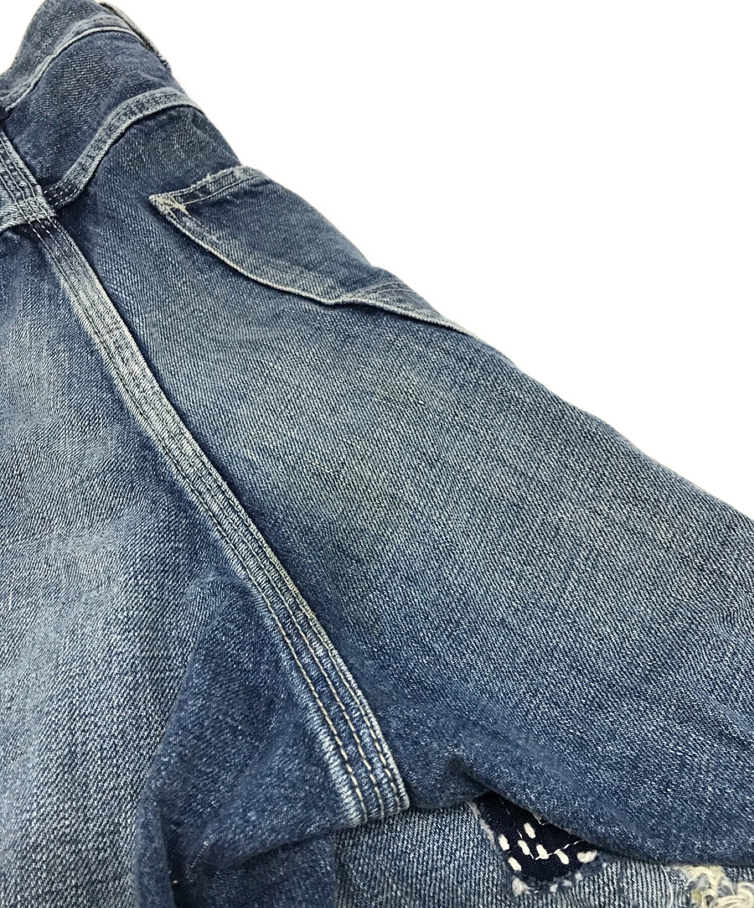 UNITED ARROWS & SONS (ユナイテッドアローズ アンド サンズ) SASHIKO DENIM（さしこデニム） インディゴ サイズ:M