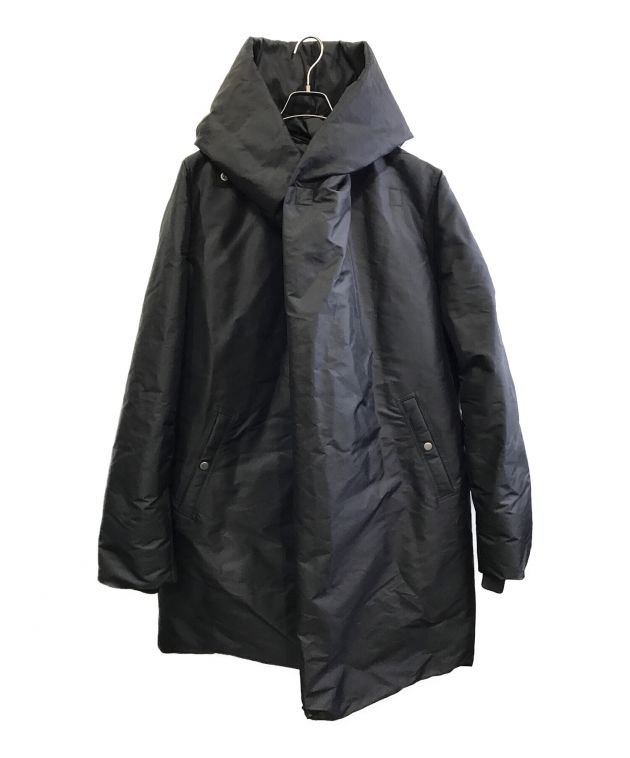 中古・古着通販】RICK OWENS (リック オウエンス) オーバーサイズダウンコート ブラック サイズ:40｜ブランド・古着通販  トレファク公式【TREFAC FASHION】スマホサイト