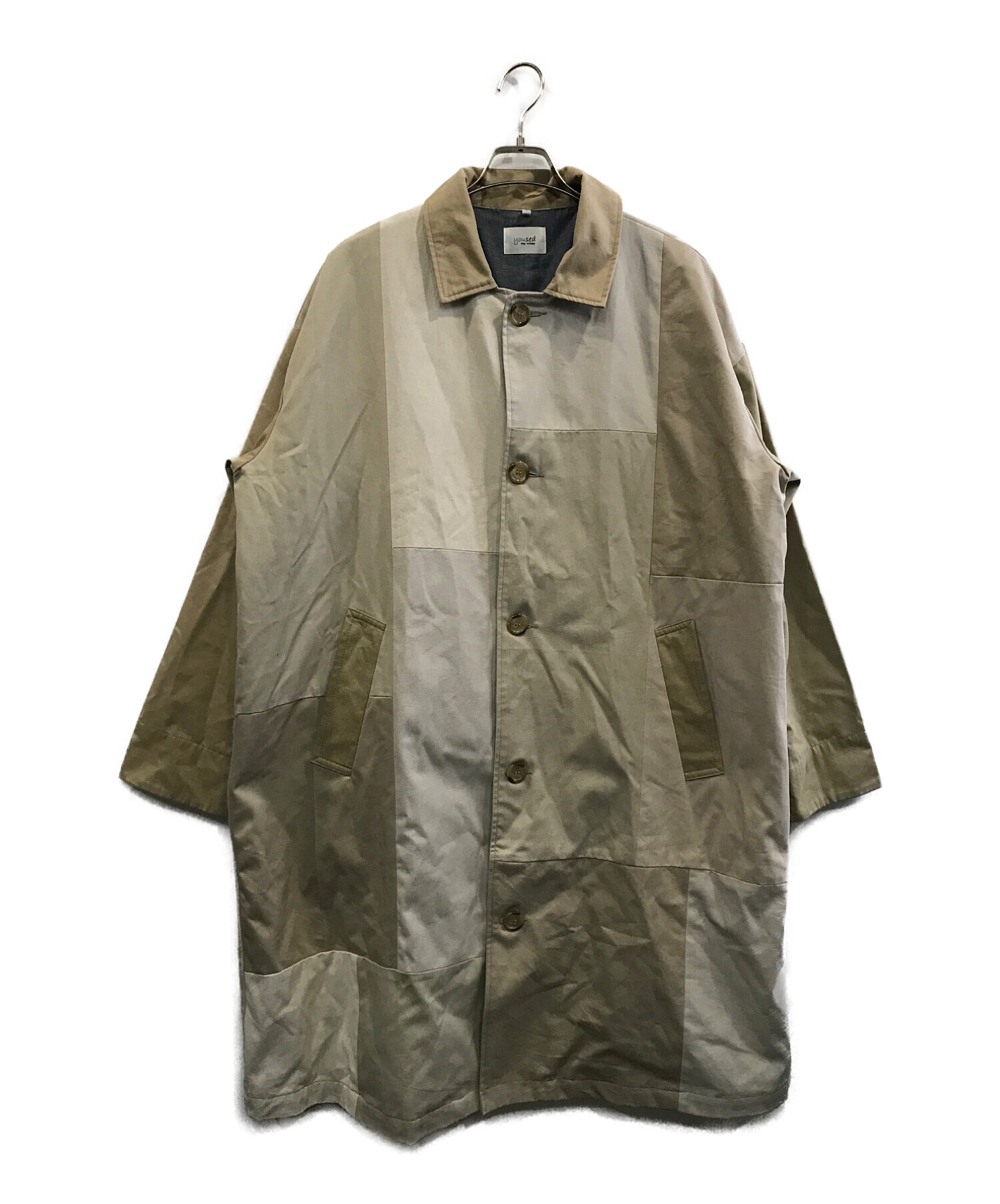 中古・古着通販】yoused (ユーズド) REMAKE WIDE BALMACAAN COAT