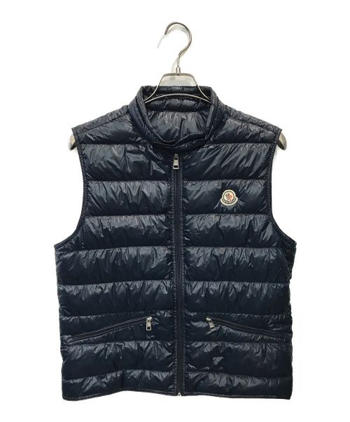 中古・古着通販】MONCLER (モンクレール) GUIダウンベスト ネイビー