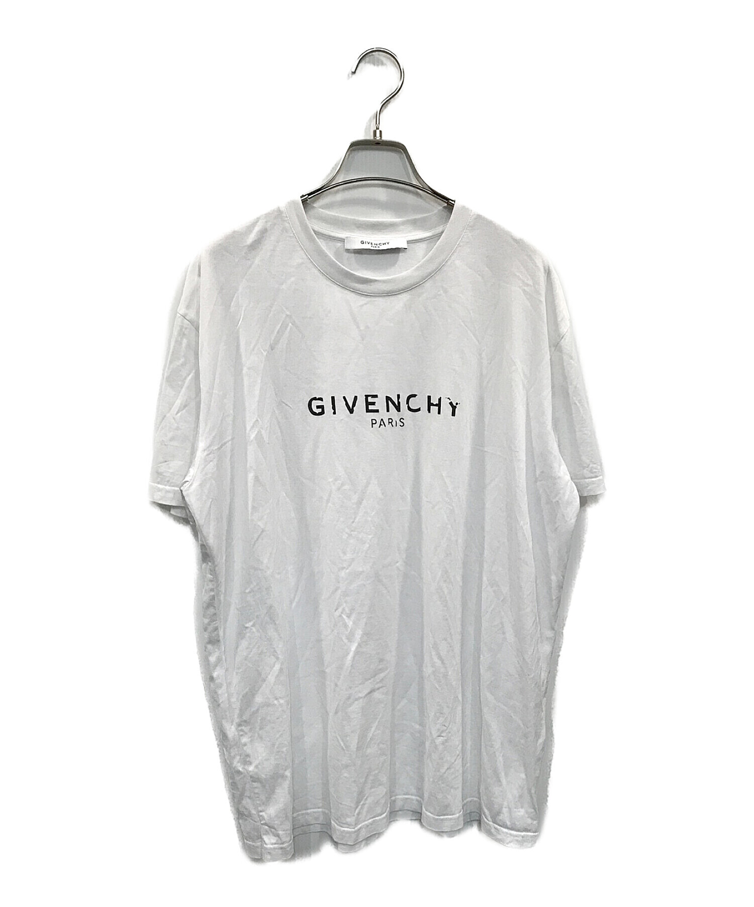GIVENCHY (ジバンシィ) ヴィンテージロゴプリントTシャツ ホワイト サイズ:S