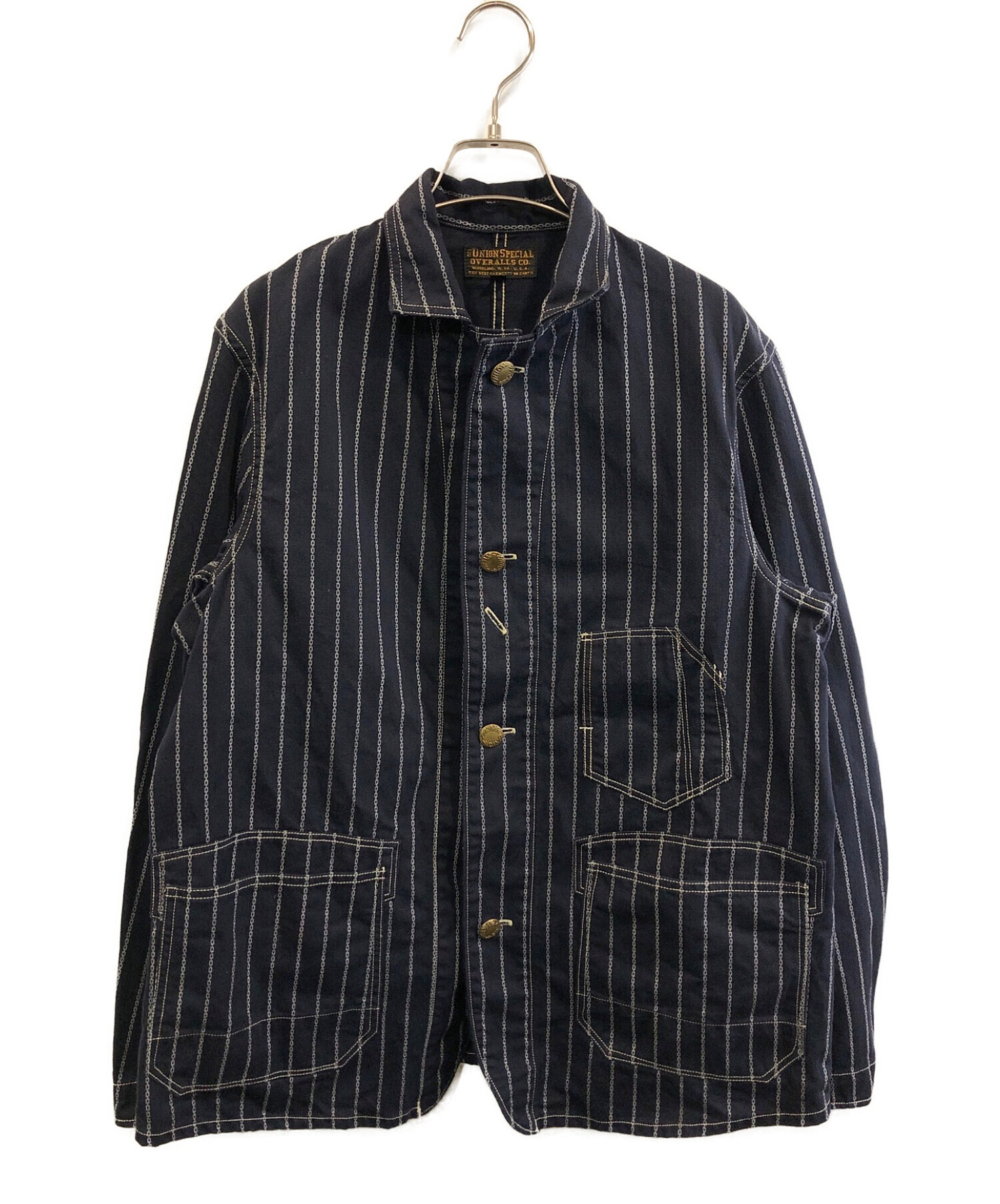 FREEWHEELERS (フリーホイーラーズ) “GANDY DANCER” COAT ネイビー サイズ:40