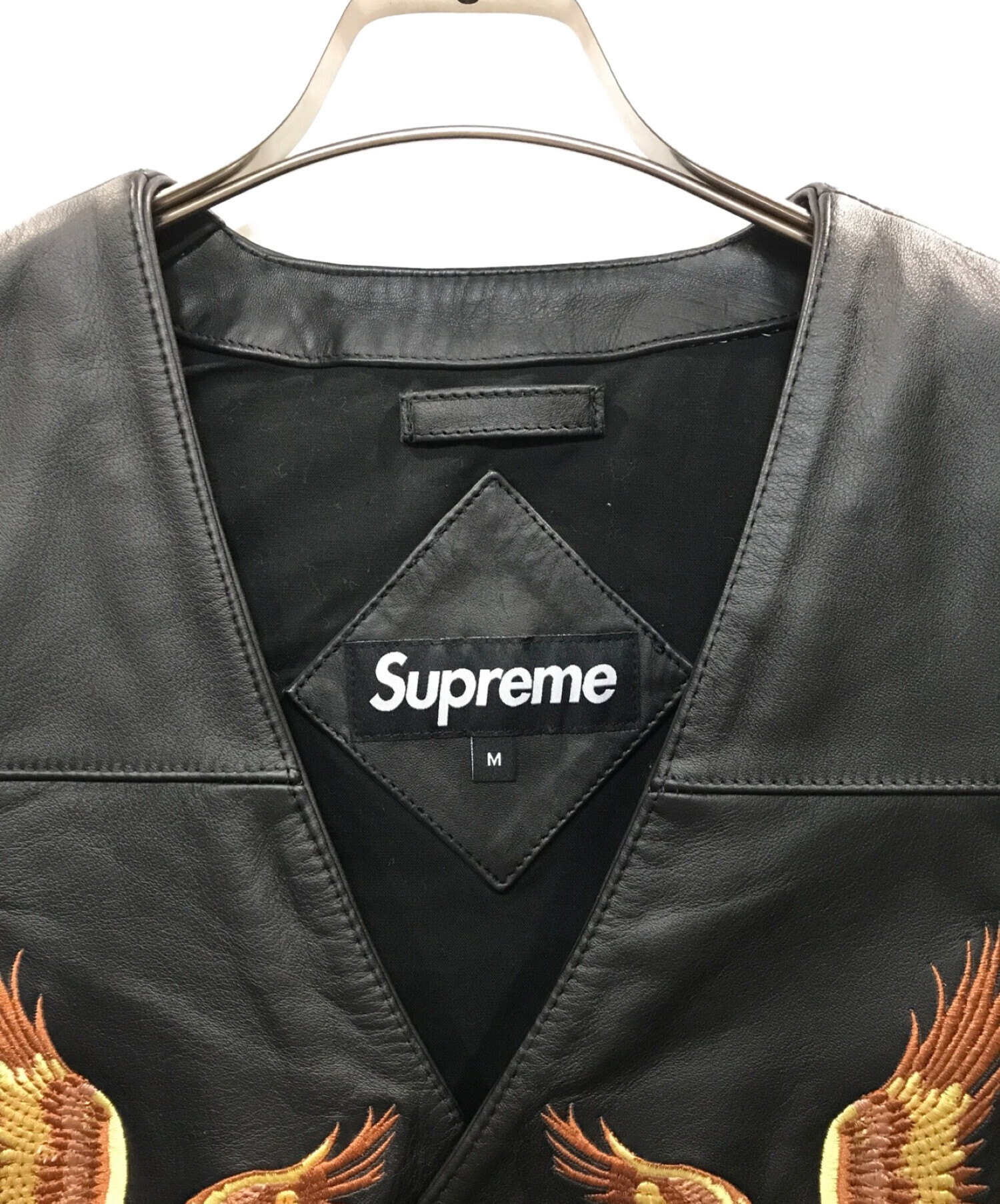 中古・古着通販】SUPREME (シュプリーム) Eagle Leather Vest