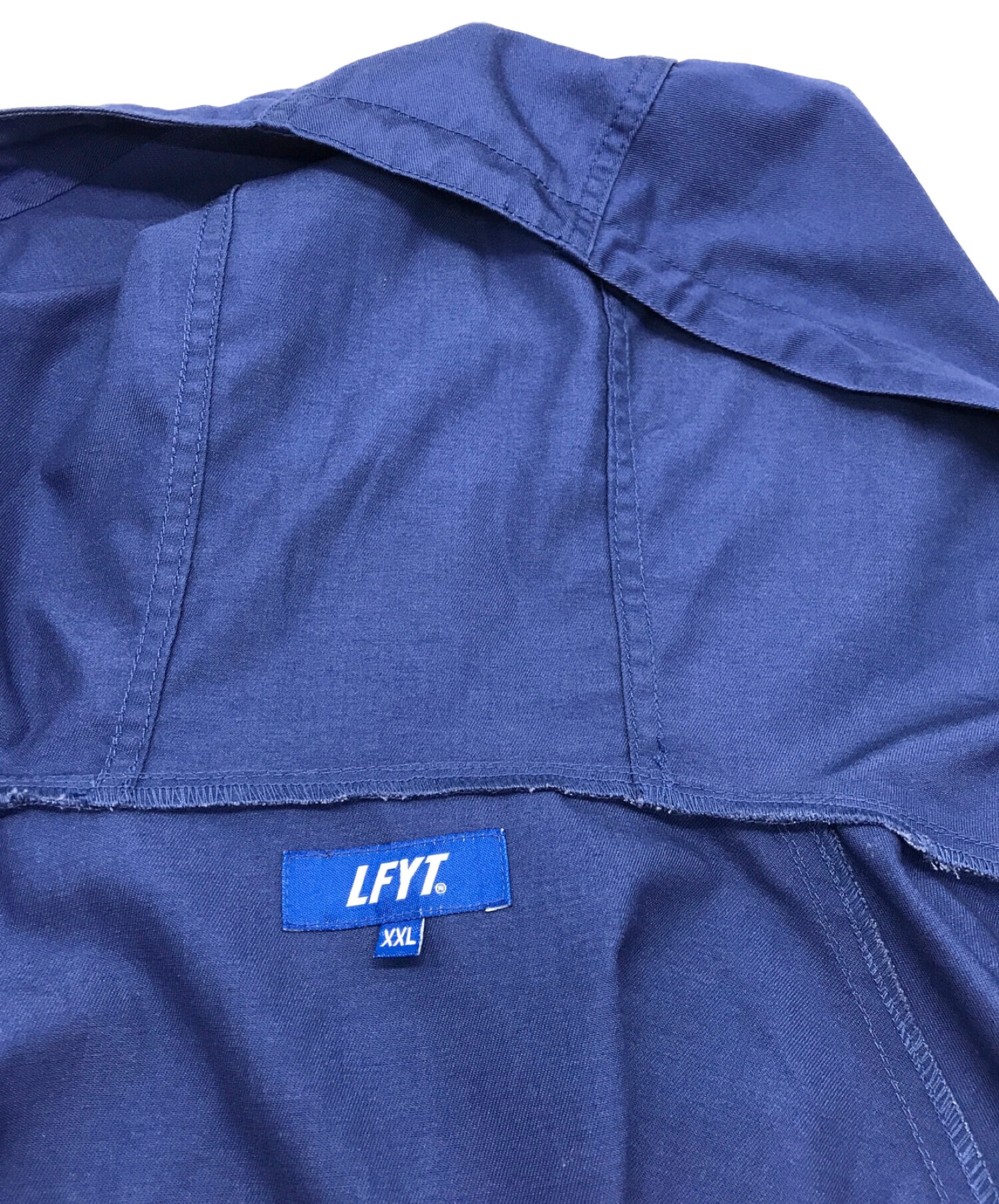 中古・古着通販】LYFT (リフト) OLD GLORY ARCH LOGO PARKA ネイビー