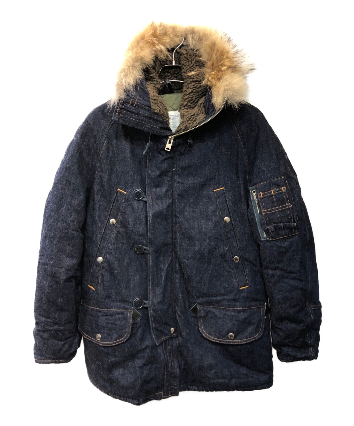 WAREHOUSE (ウエアハウス) DENIM N-3B TYPE JACKET インディゴ サイズ:M