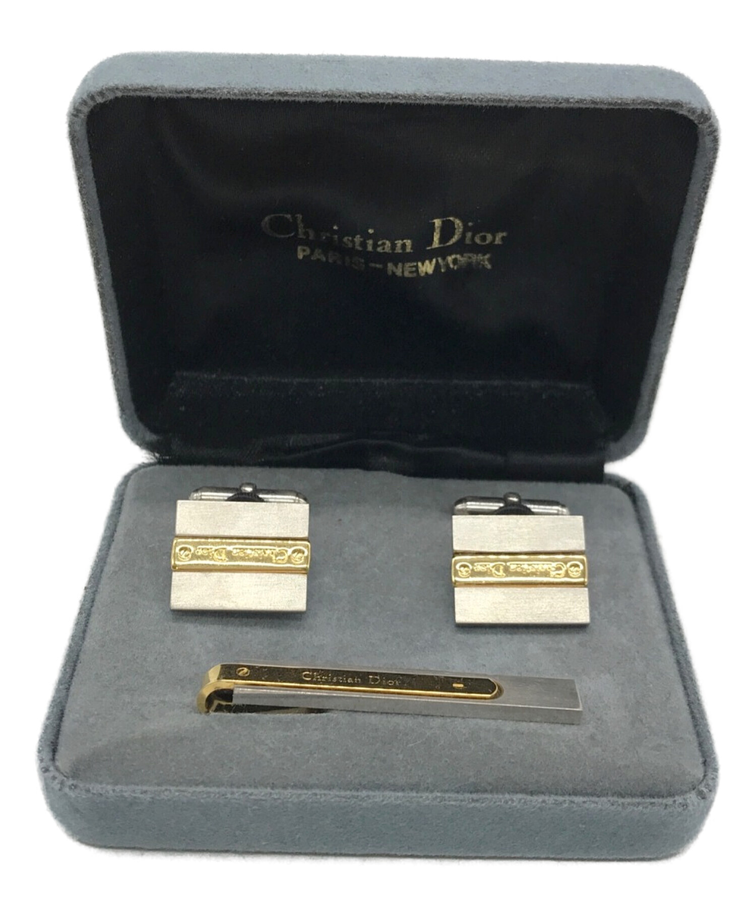 Christian Dior クリスチャンディオール ネクタイピン カフスボタン - 小物