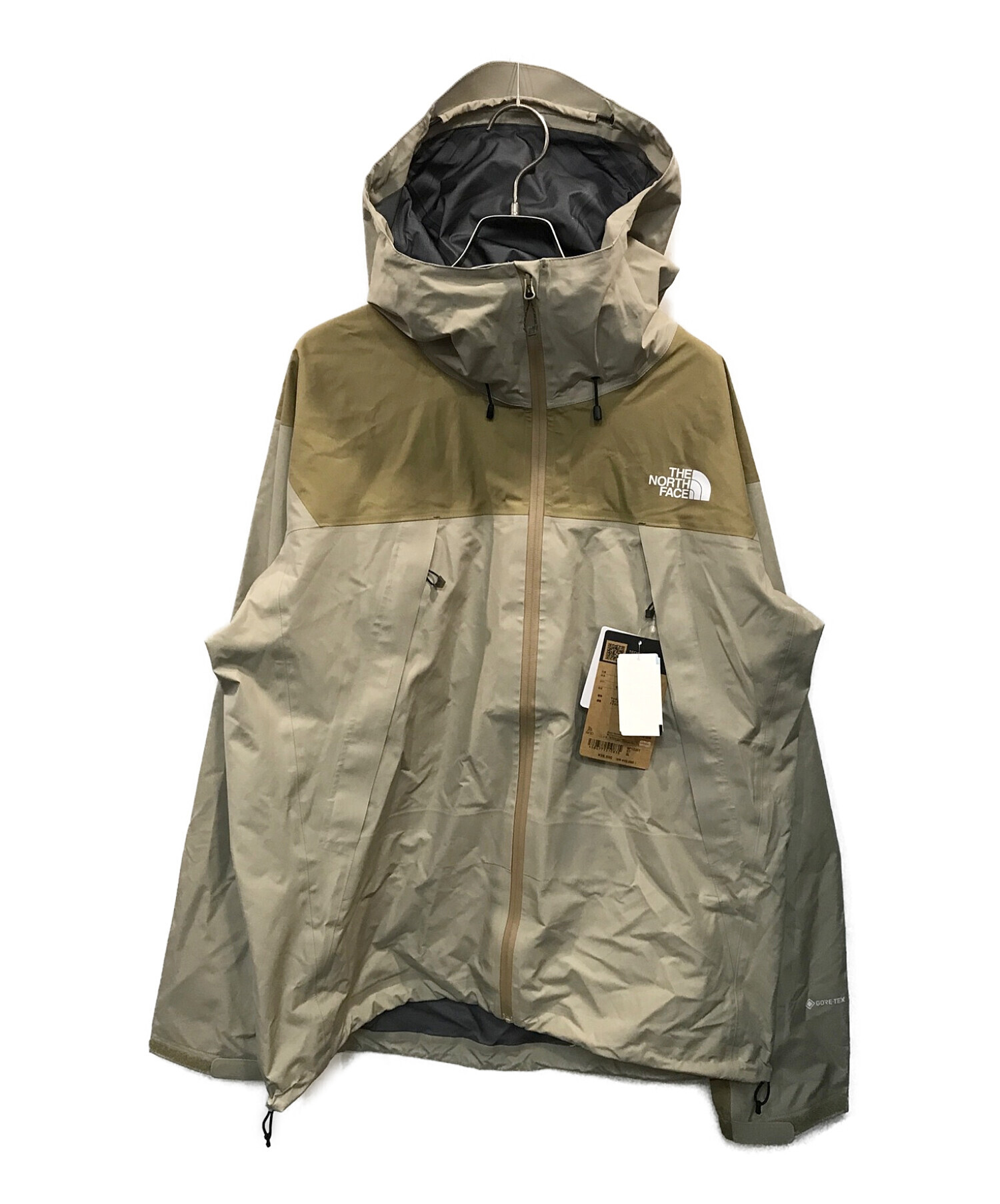 THE NORTH FACE (ザ ノース フェイス) Climb Light Jacket サンドトープ×ケルプタン サイズ:XL