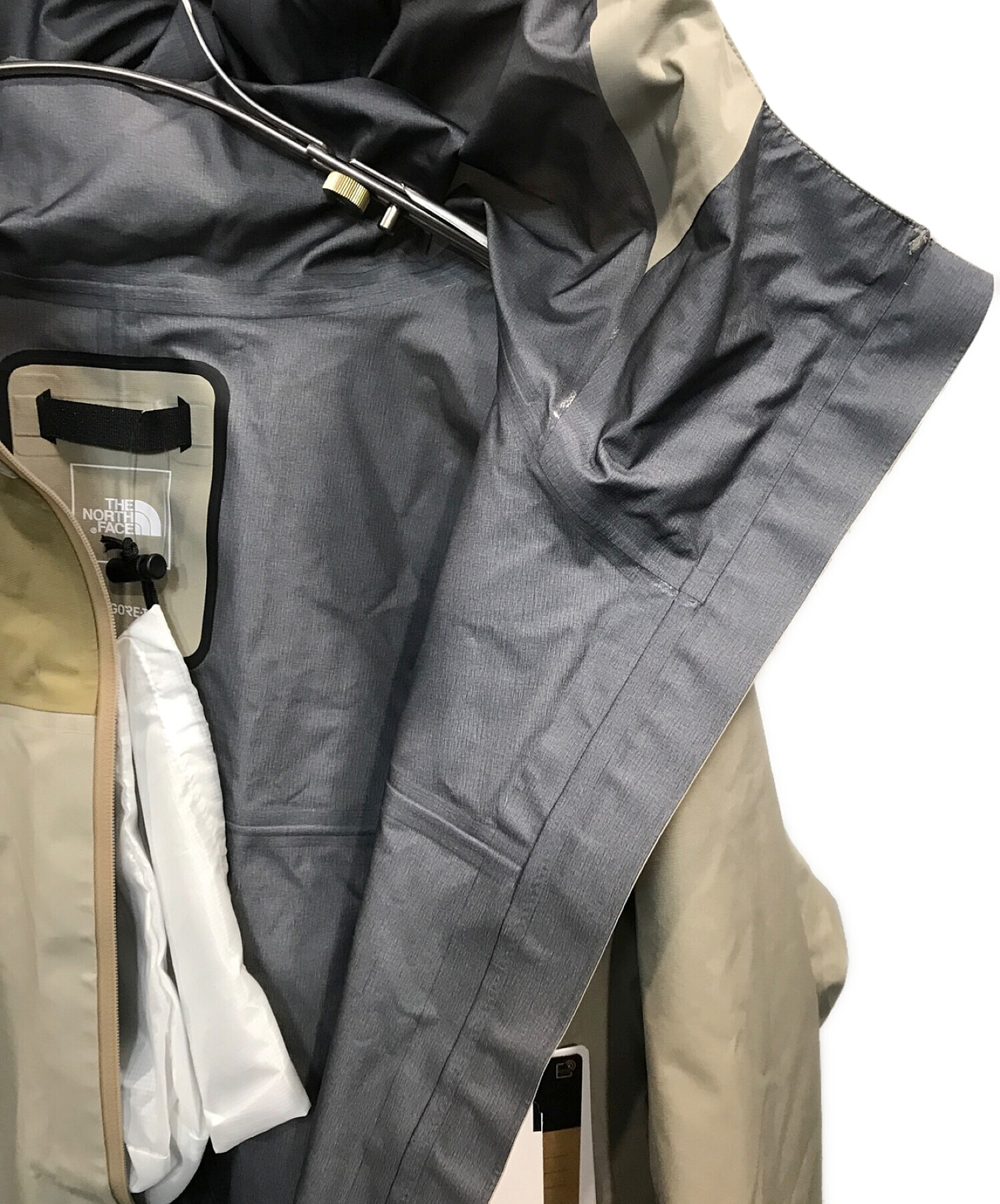 THE NORTH FACE (ザ ノース フェイス) Climb Light Jacket サンドトープ×ケルプタン サイズ:XL