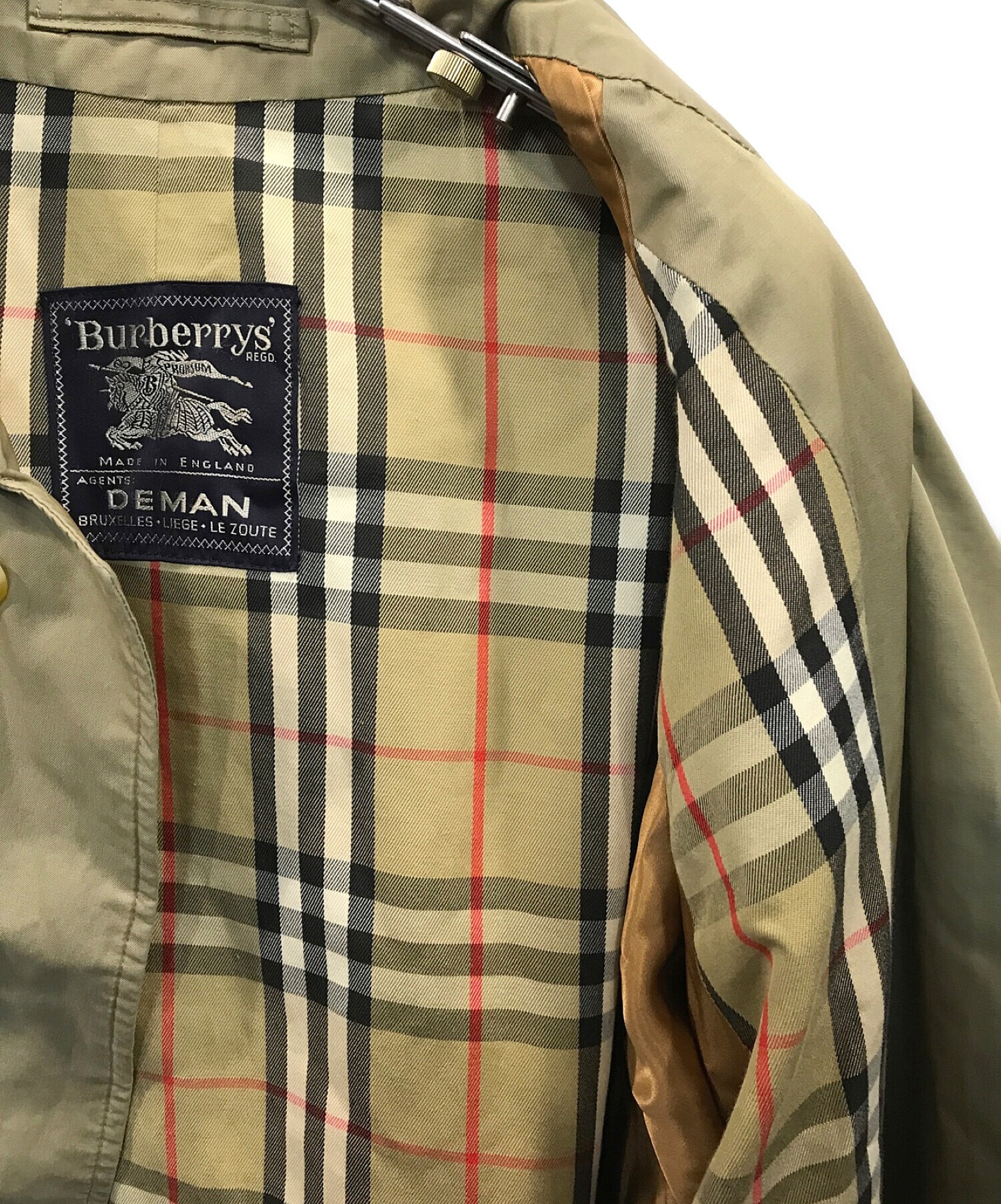 中古・古着通販】Burberry's (バーバリーズ) 裏ノヴァチェックバルマ