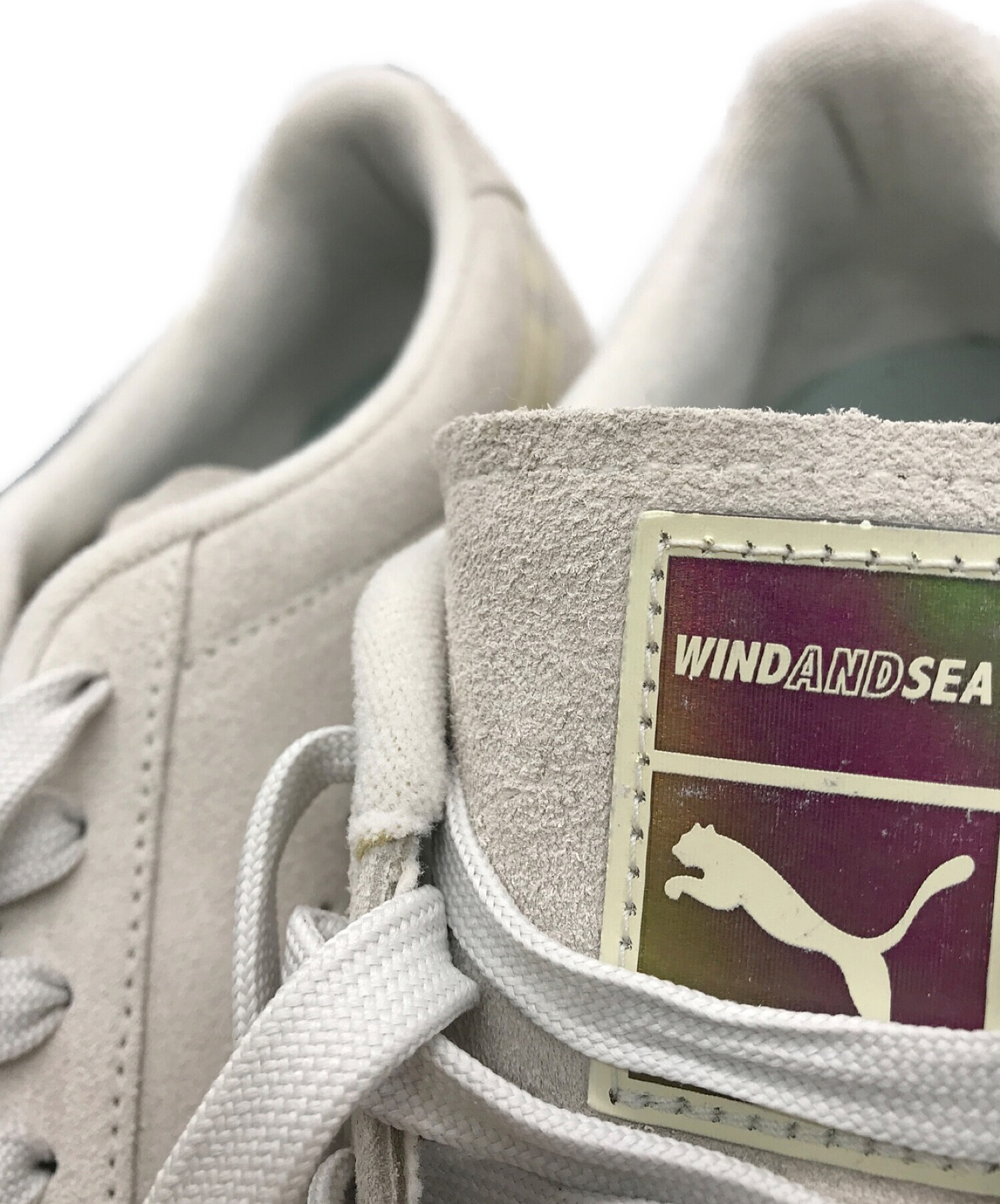 PUMA (プーマ) WIND AND SEA (ウィンダンシー) SUEDE VTG ベージュ サイズ:29.0cm