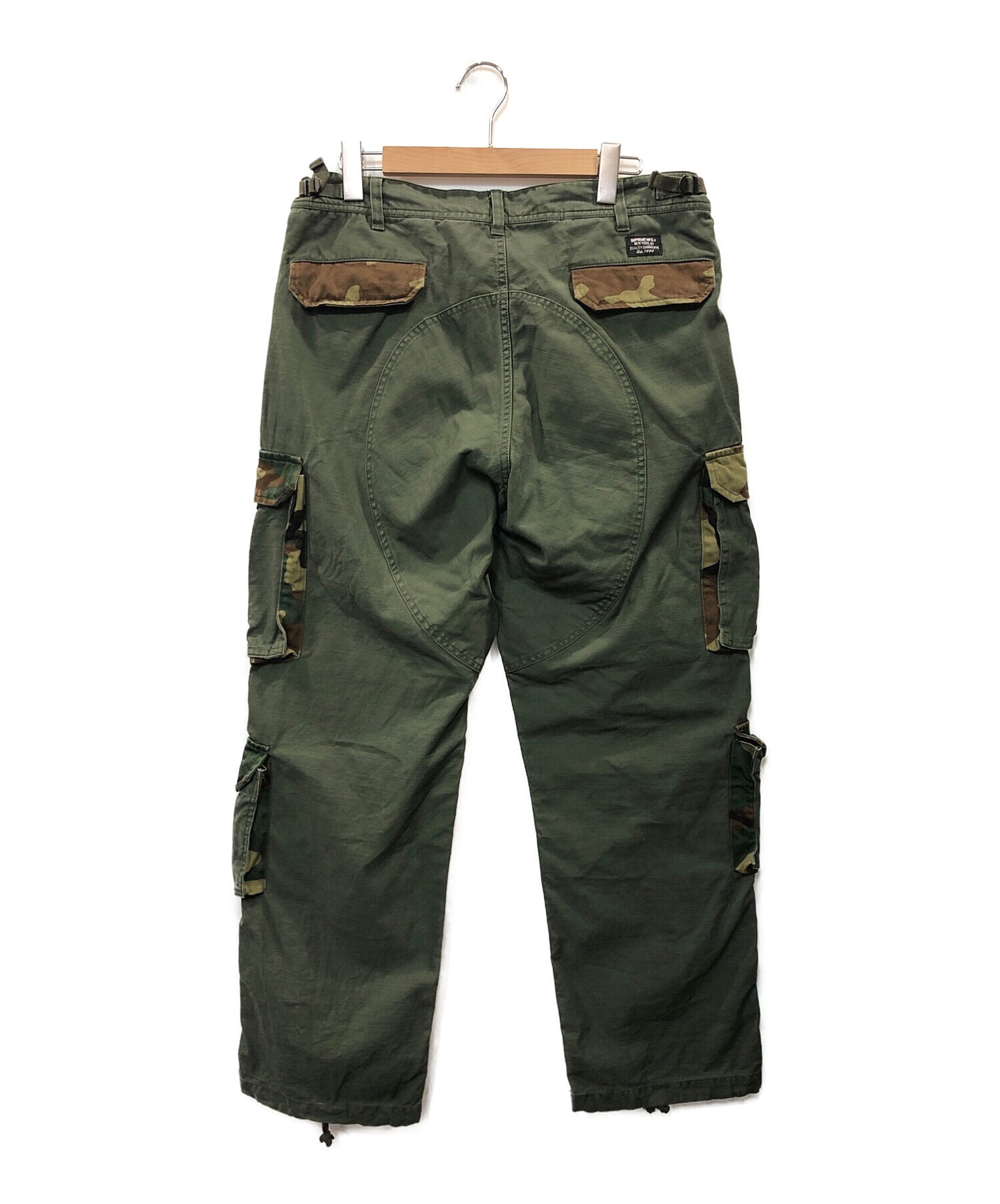 中古・古着通販】SUPREME (シュプリーム) Camo Cargo Pant カーキ