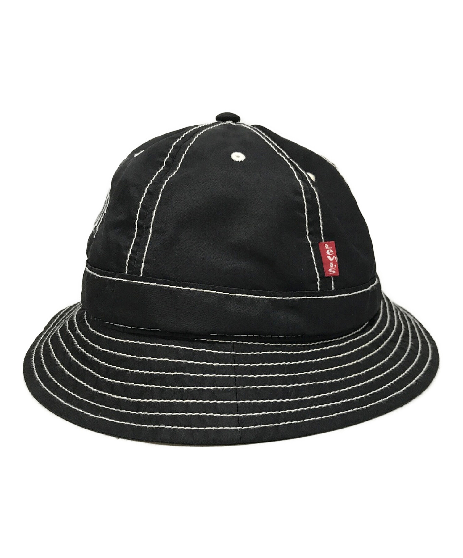 Supreme (シュプリーム) LEVI'S (リーバイス) Nylon Bell Hat ブラック サイズ:M/L