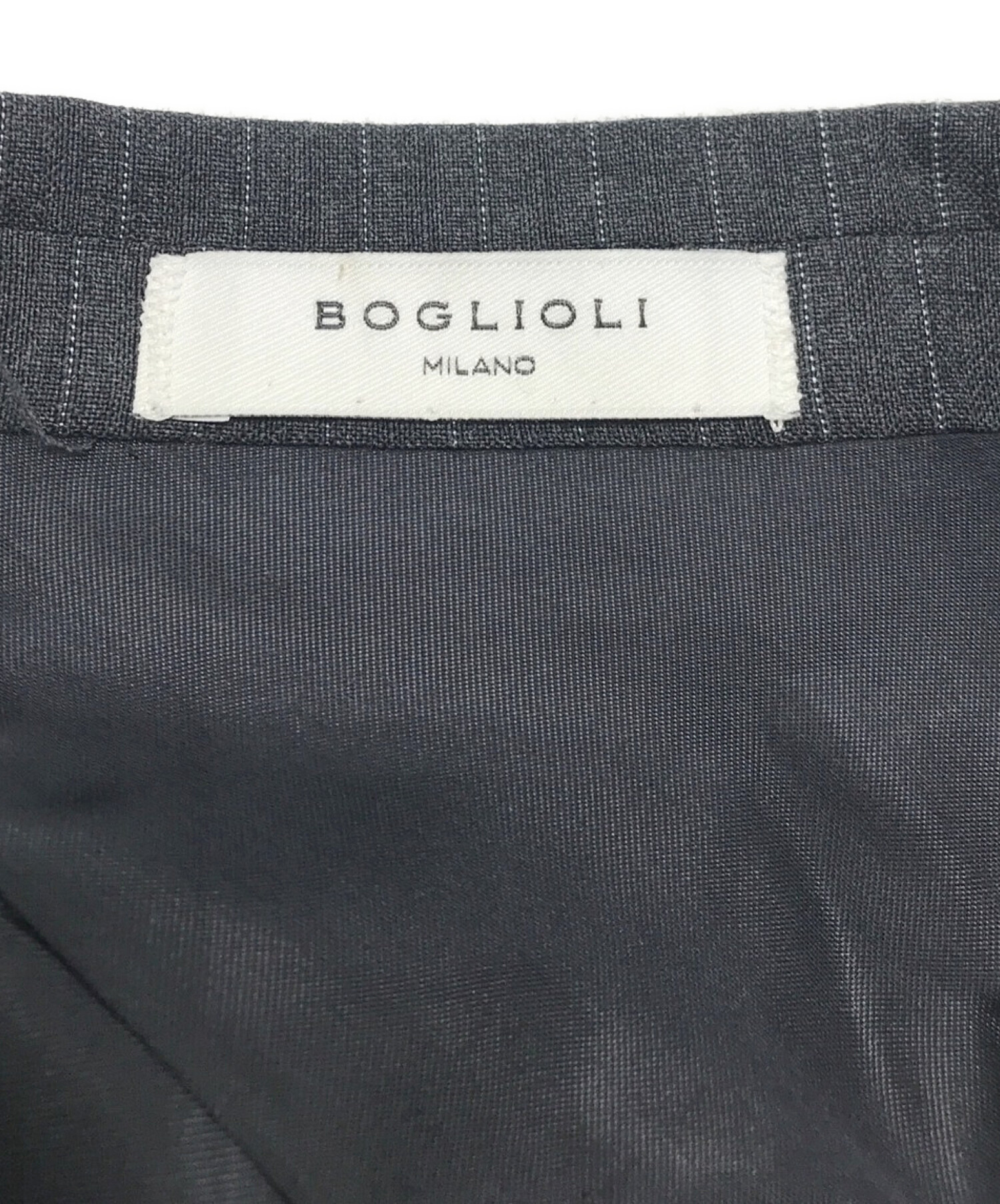 中古・古着通販】BOGLIOLI (ボリオリ) 3Bセットアップスーツ グレー