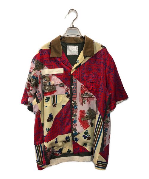 【中古・古着通販】sacai (サカイ) Hank Willis Thomas Archive Print Mix Shirt マルチカラー  サイズ:4｜ブランド・古着通販 トレファク公式【TREFAC FASHION】スマホサイト