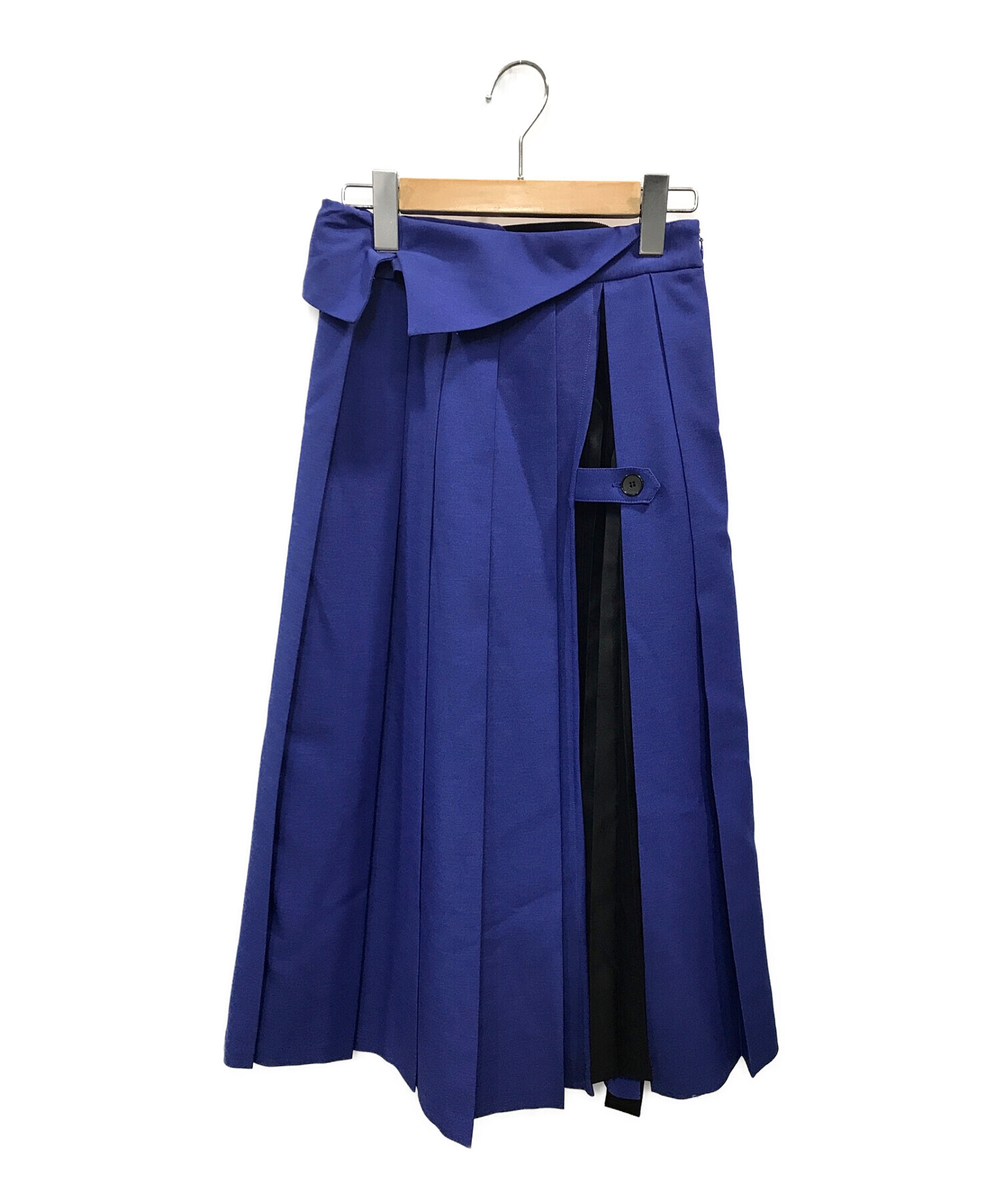 UNITED TOKYO (ユナイテッドトウキョウ) プリーツスカート ブルー サイズ:1