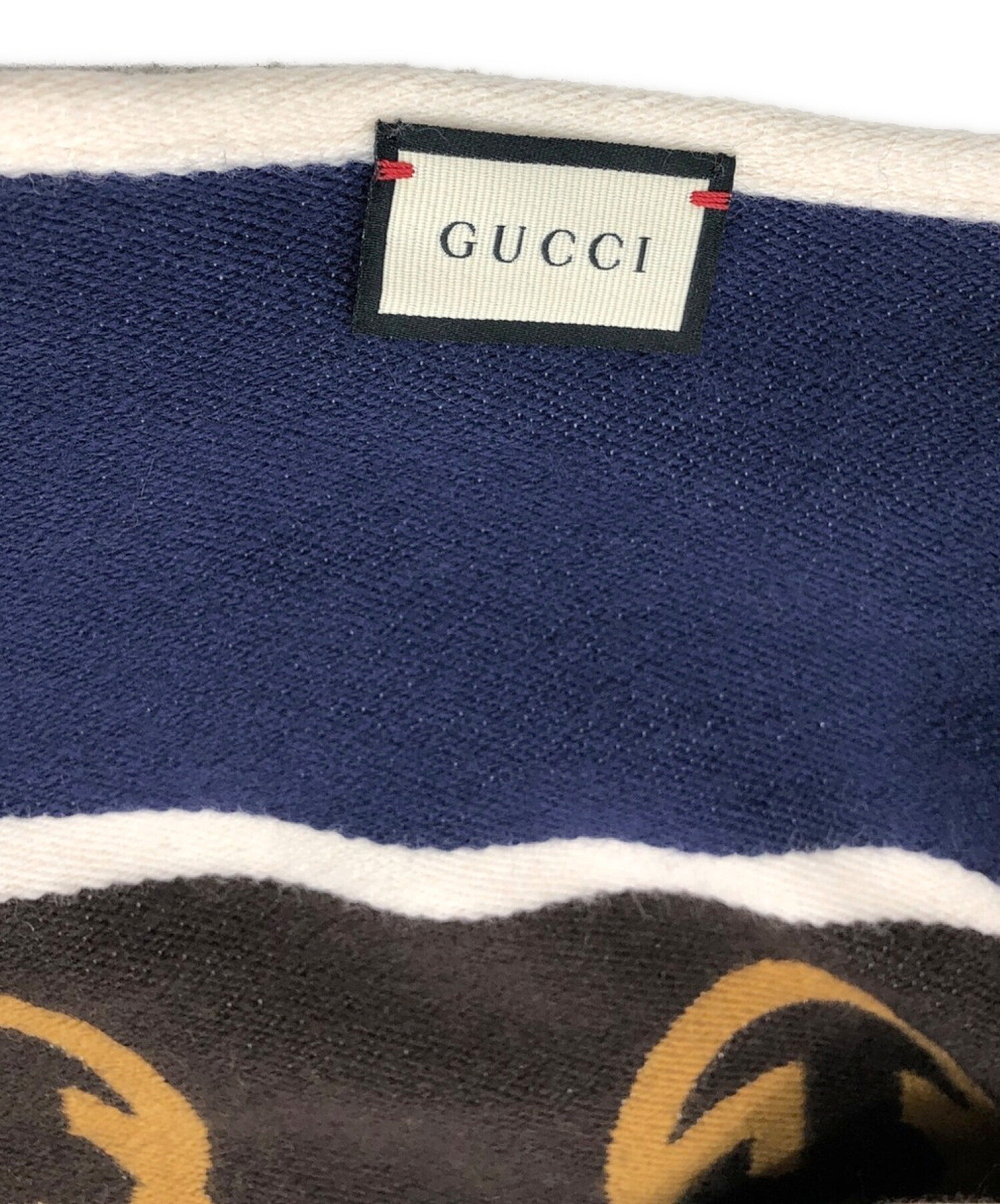 上半期1位SALE！ 【未使用/希少】GUCCI マフラー レア ゴースト