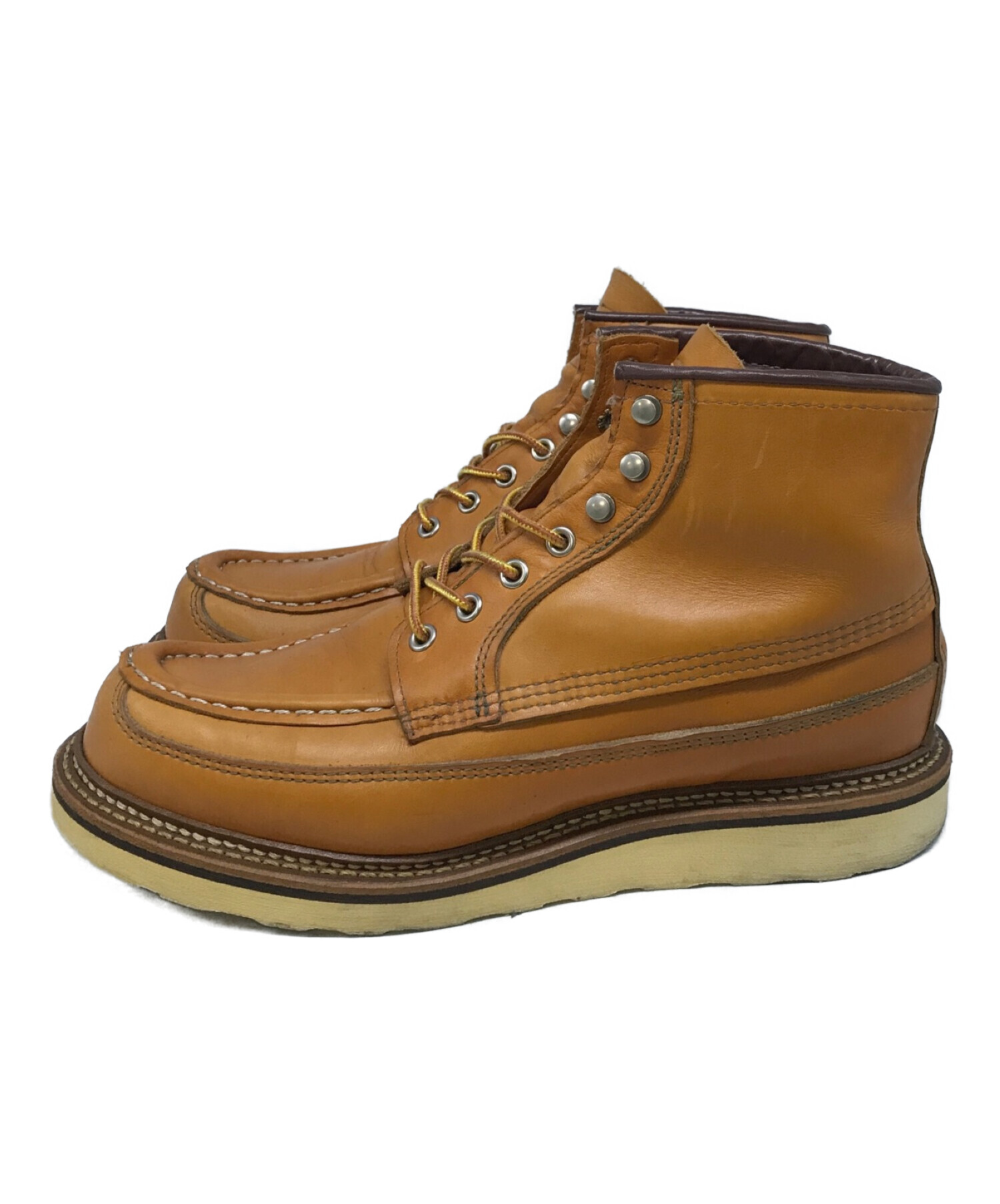 RED WING (レッドウィング) アイリッシュセッターカヌーモック ブラウン サイズ:8 1/2