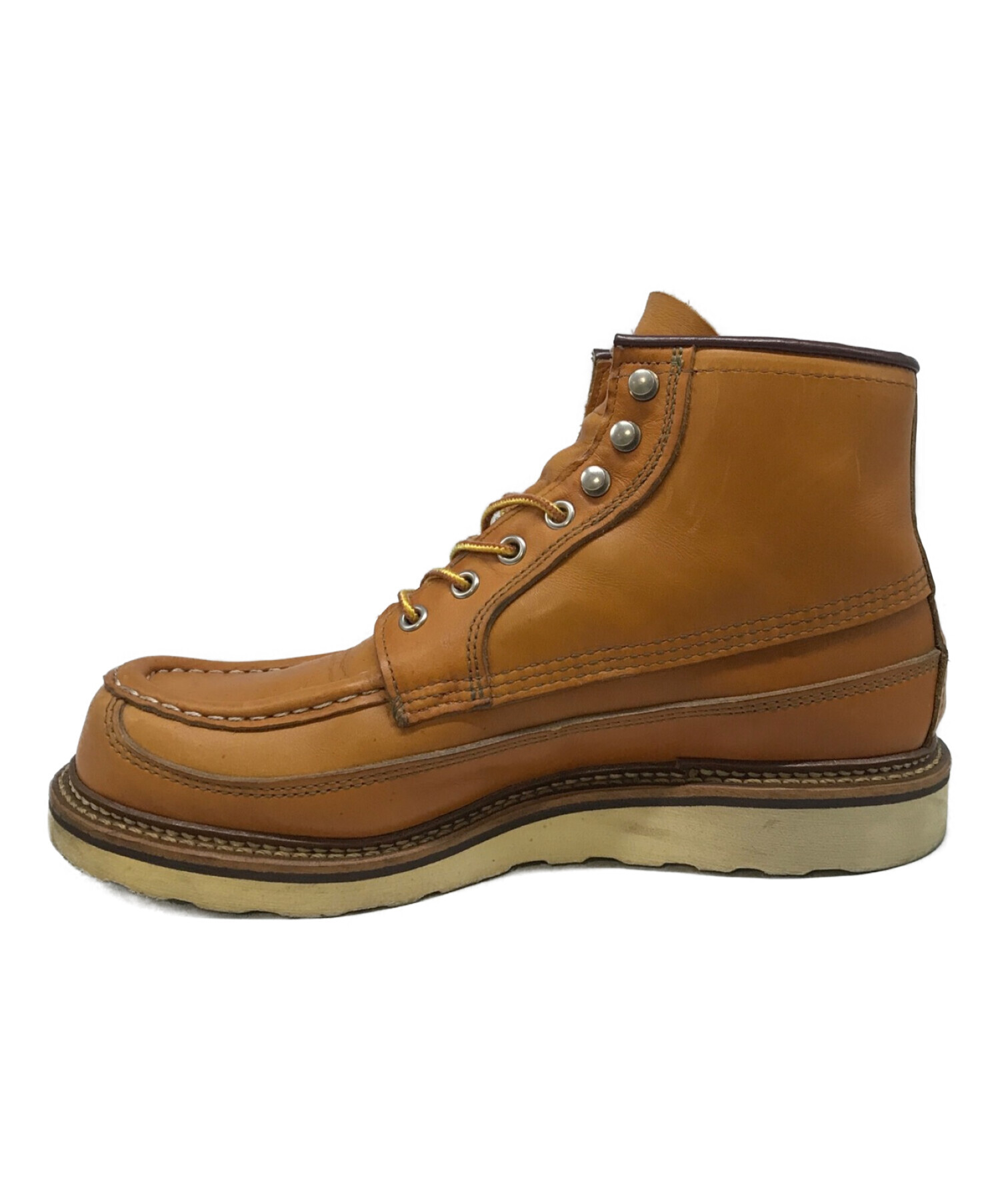 RED WING (レッドウィング) アイリッシュセッターカヌーモック ブラウン サイズ:8 1/2