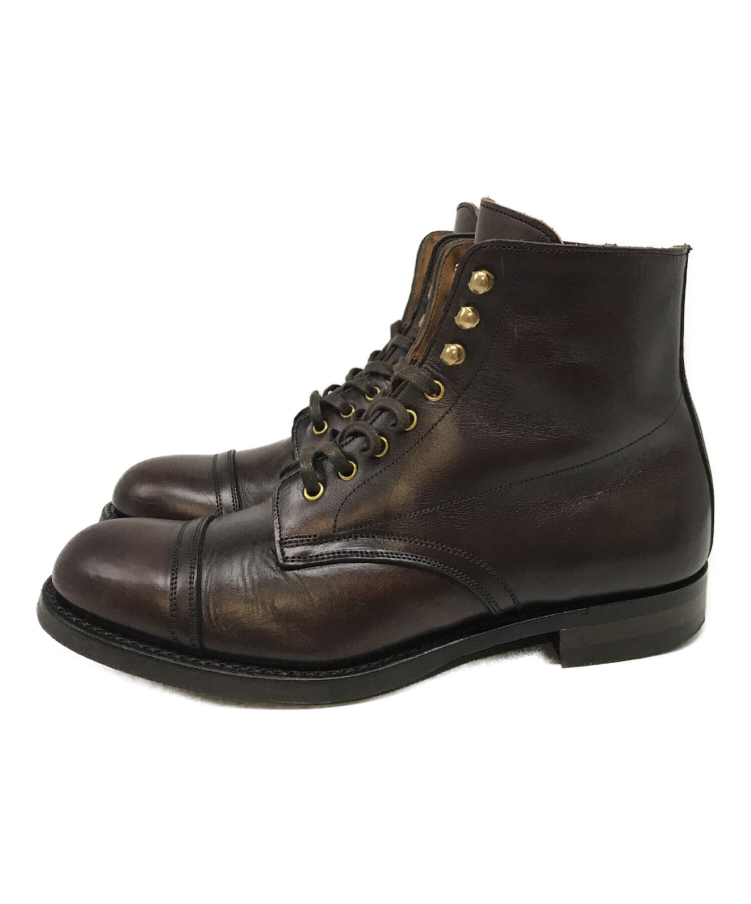 RRL ダブルアールエル　Livingstone Leather Boots