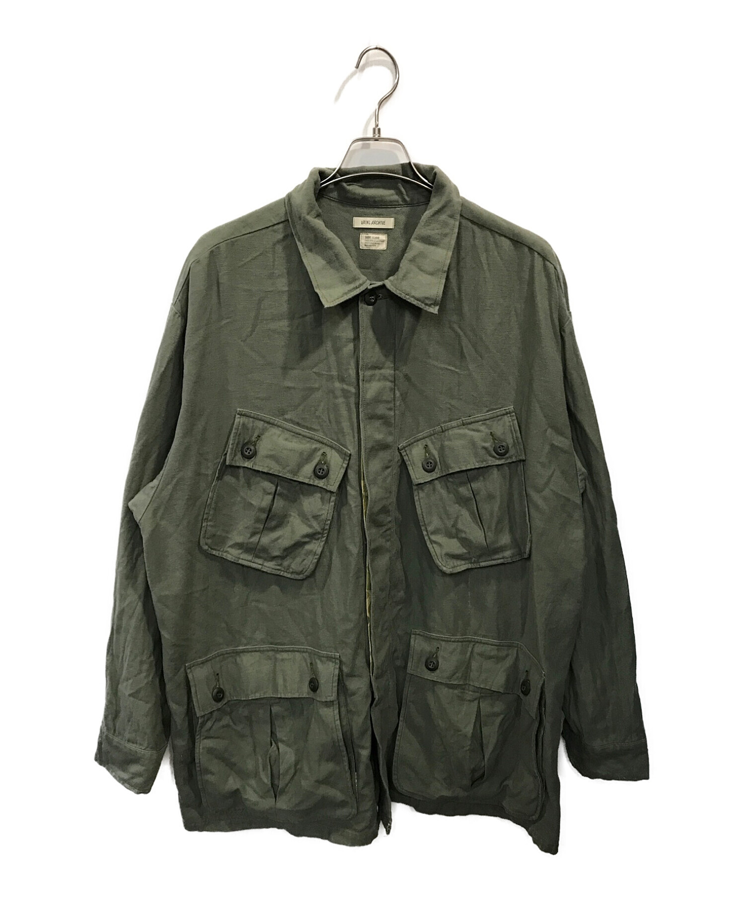 VAINL ARCHIVE (ヴァイナルアーカイブ) Buzz Rickson's (バズリクソンズ) BEAMS JAPAN (ビームスジャパン)  Fatigue Jacket カーキ サイズ:XL