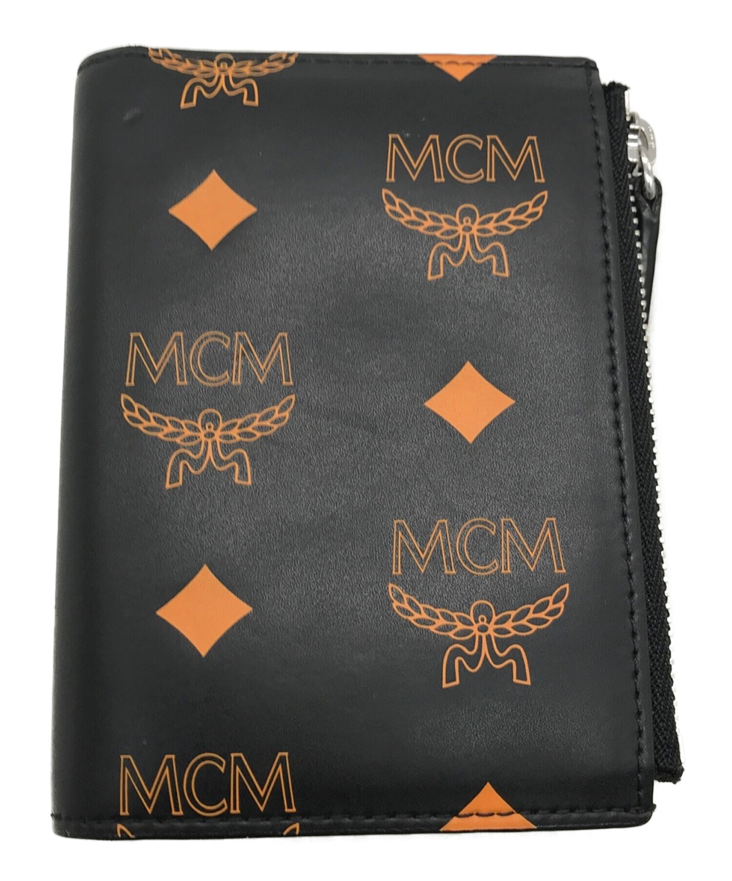 中古・古着通販】MCM (エムシーエム) コンパクトウォレット ブラック