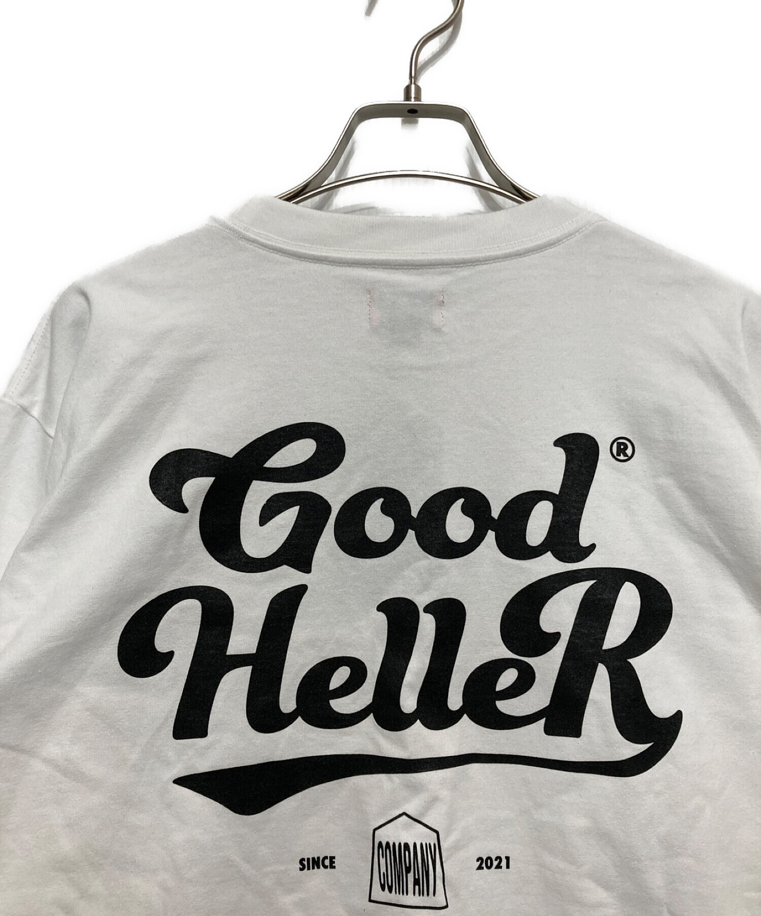 good heller (グッドヘラー) ロングスリーブカットソー ホワイト サイズ:M