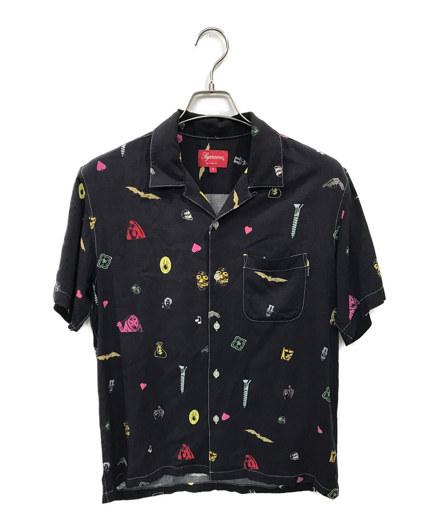 【大人気】Supreme  Deep Space Rayon S/S Shirt