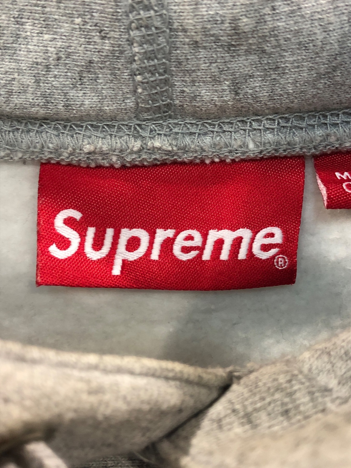 supreme bandana box logo hoodie グレーMサイズ