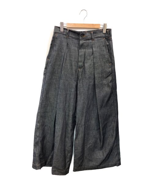 中古・古着通販】VOAAOV (ヴォアーブ) LOOSE DENIM Tuck Wide Pants