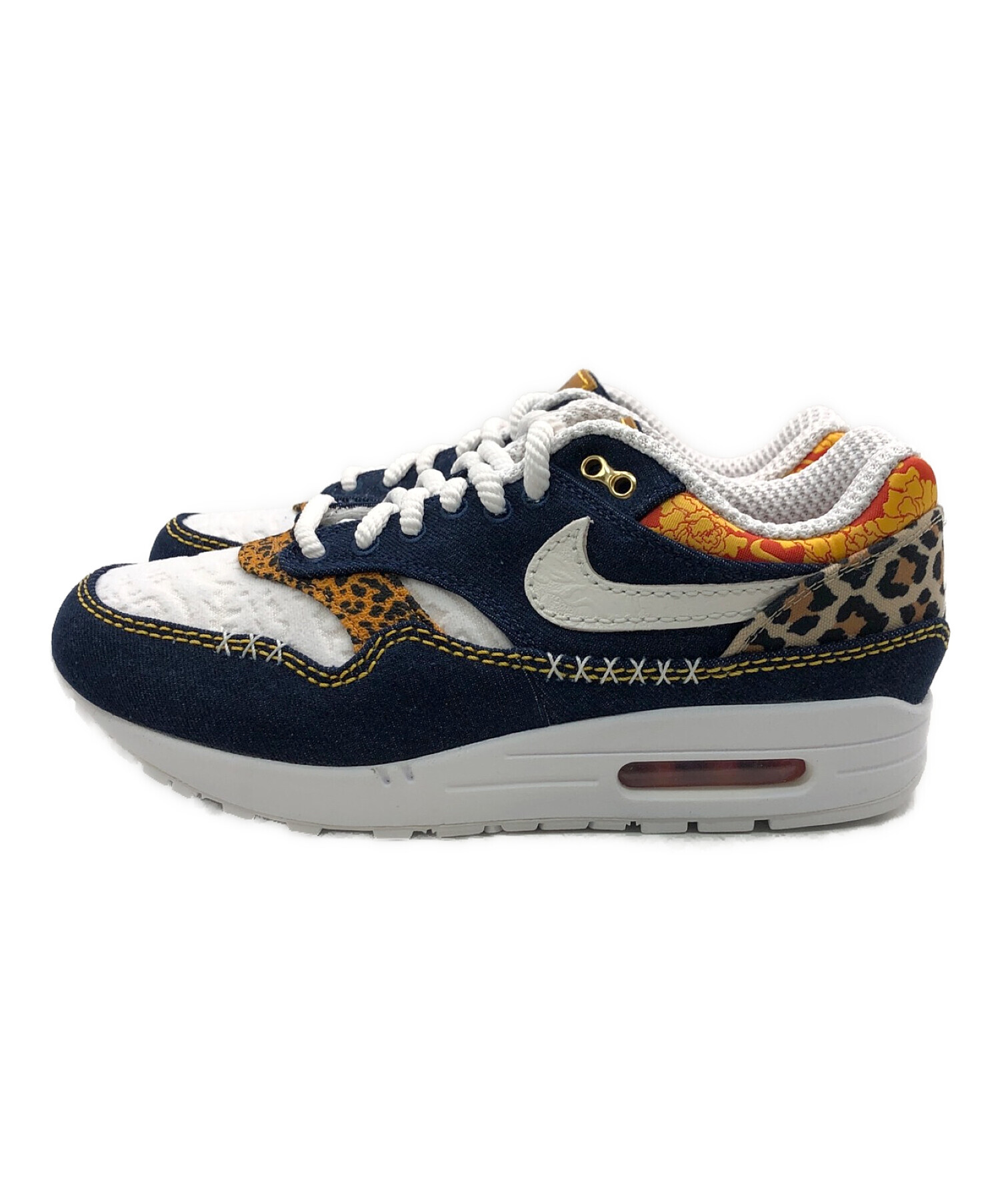 NIKE (ナイキ) AIR MAX 1 PRM ホワイト×ネイビー サイズ:27.0㎝