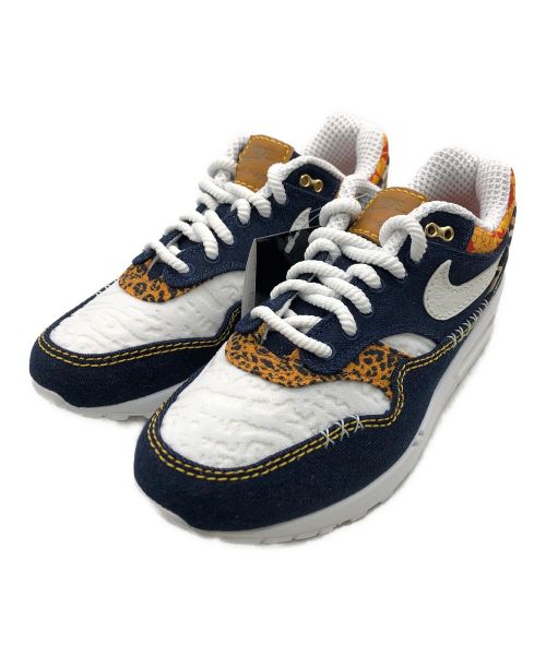 中古・古着通販】NIKE (ナイキ) AIR MAX 1 PRM ホワイト×ネイビー