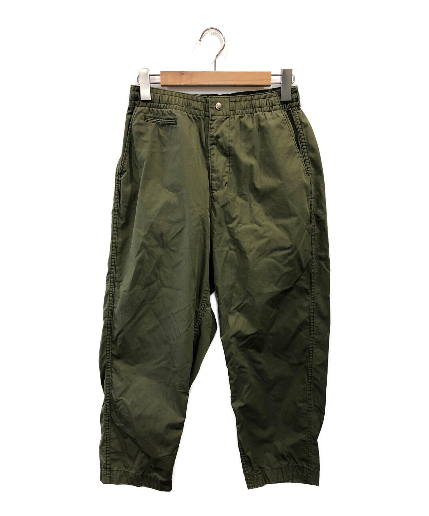 THE NORTHFACE PURPLELABEL (ザ ノースフェイス パープルレーベル) Ripstop Shirred Waist Pants  カーキ サイズ:S