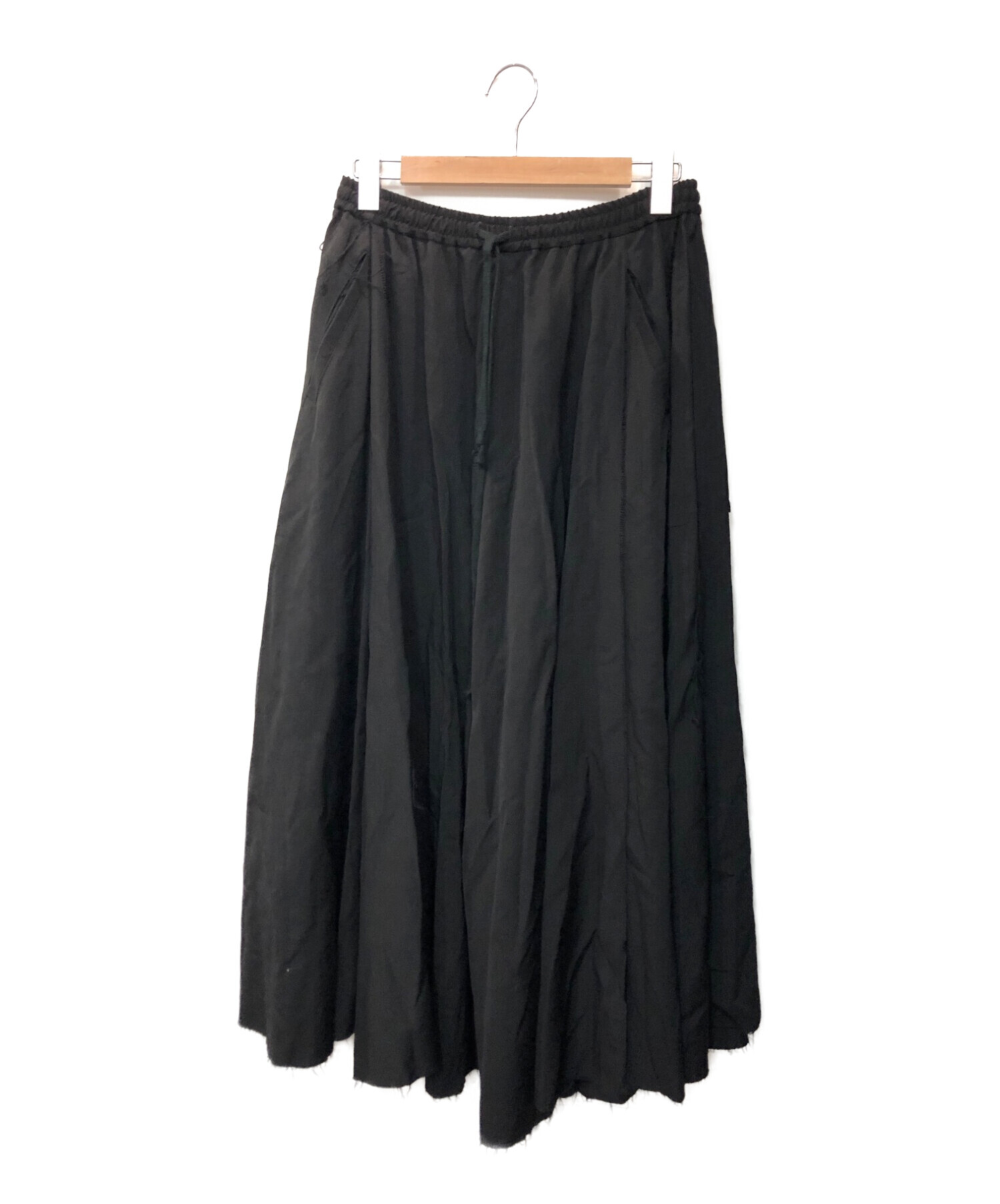 BISHOOL (ビシュール) ウール袴パンツ ブラック サイズ:F