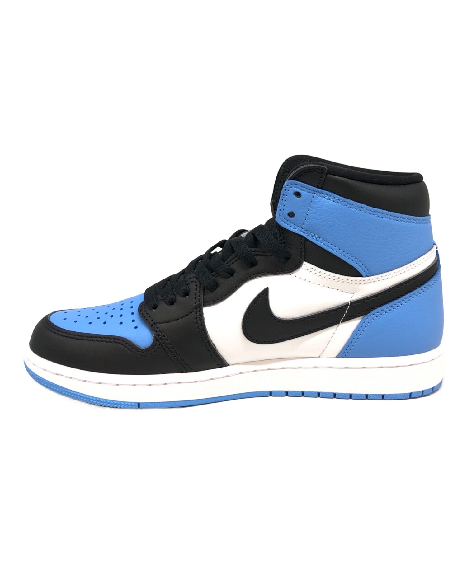 中古・古着通販】NIKE (ナイキ) AJ1 RETRO HI OG UNIVERSITY BLUE / エアジョーダン1 レトロ ハイ OG ユニバーシティブルー  ブルー サイズ:27｜ブランド・古着通販 トレファク公式【TREFAC FASHION】スマホサイト