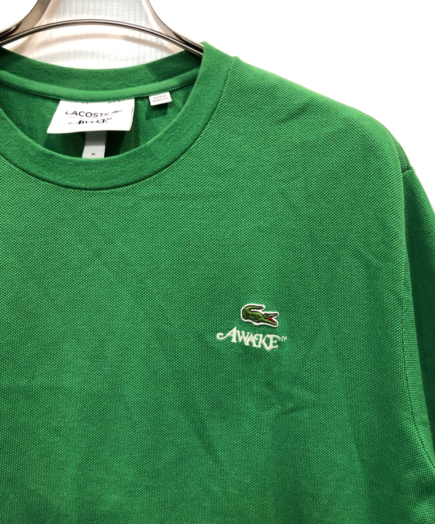 中古・古着通販】LACOSTE (ラコステ) AWAKE (アウェイク) NY crew neck