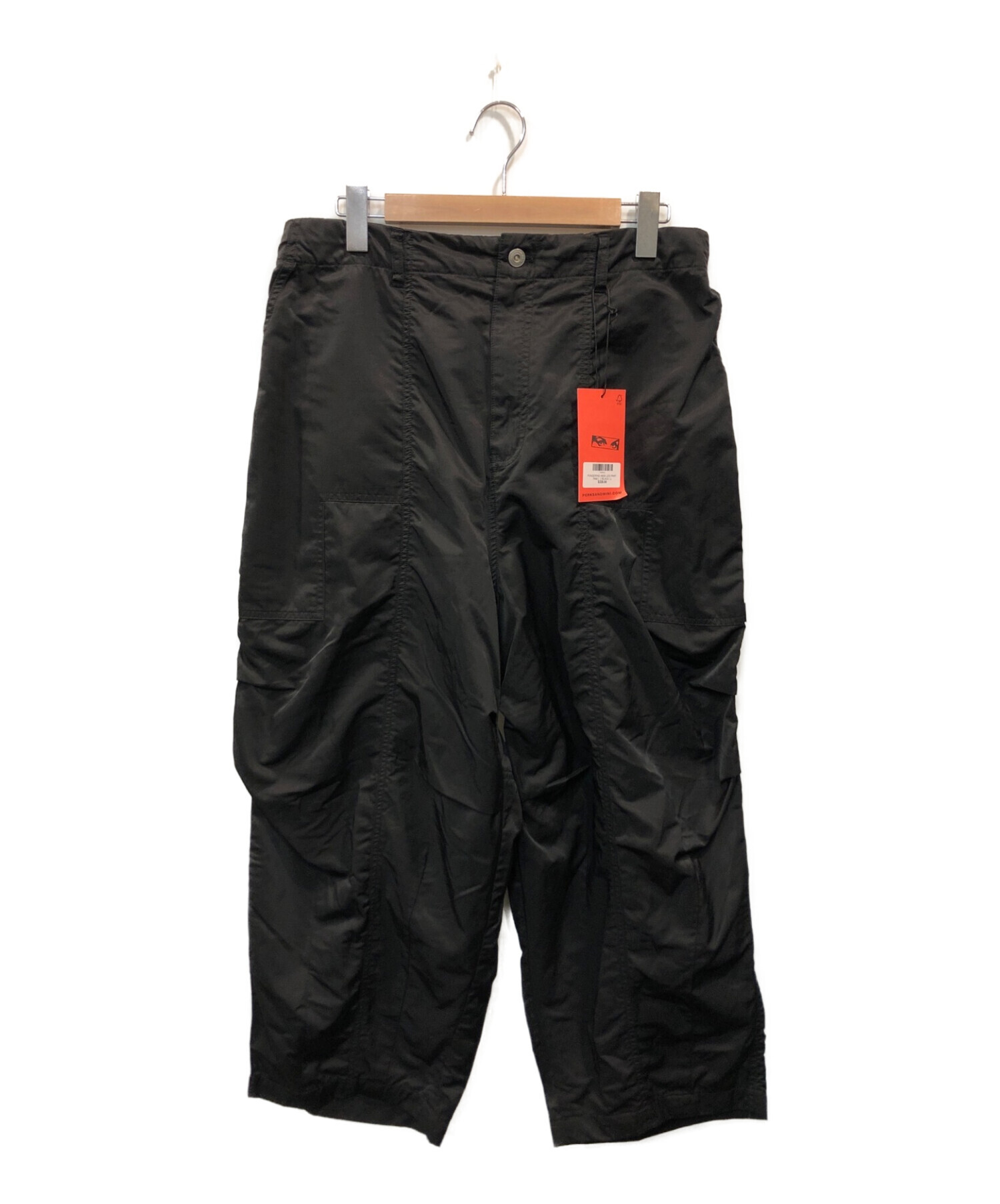 中古・古着通販】PAM (パム) PONDERING WIDE LEG PANT ブラック サイズ