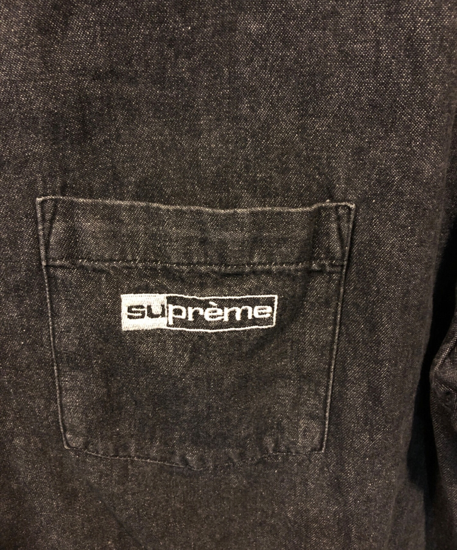 中古・古着通販】SUPREME (シュプリーム) Invert Denim S/S Shirt ...