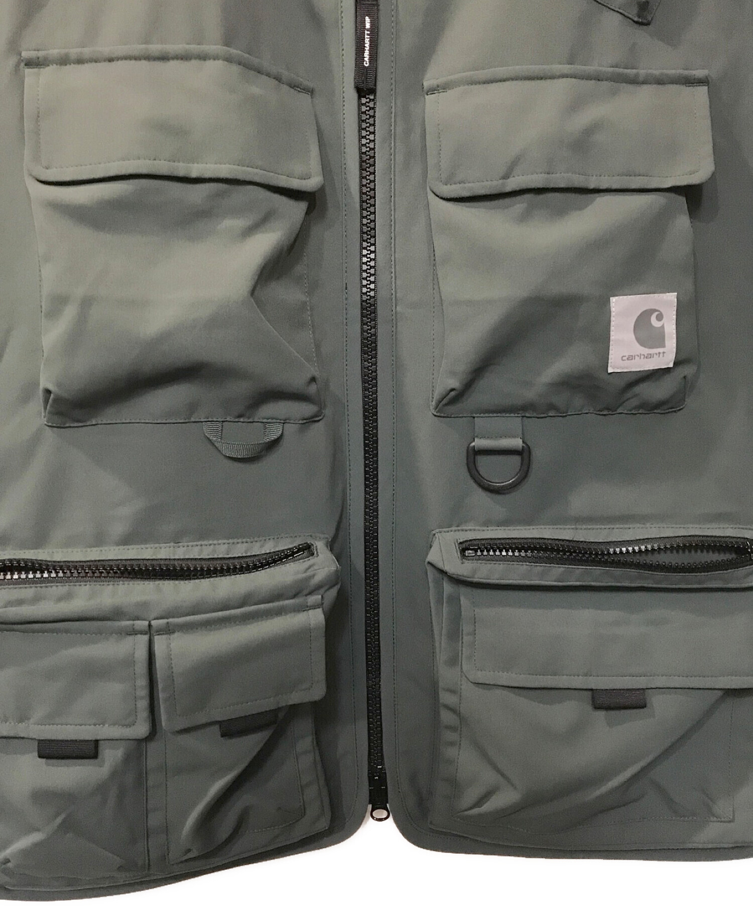 中古・古着通販】CarHartt (カーハート) Elmwood Vest グリーン サイズ