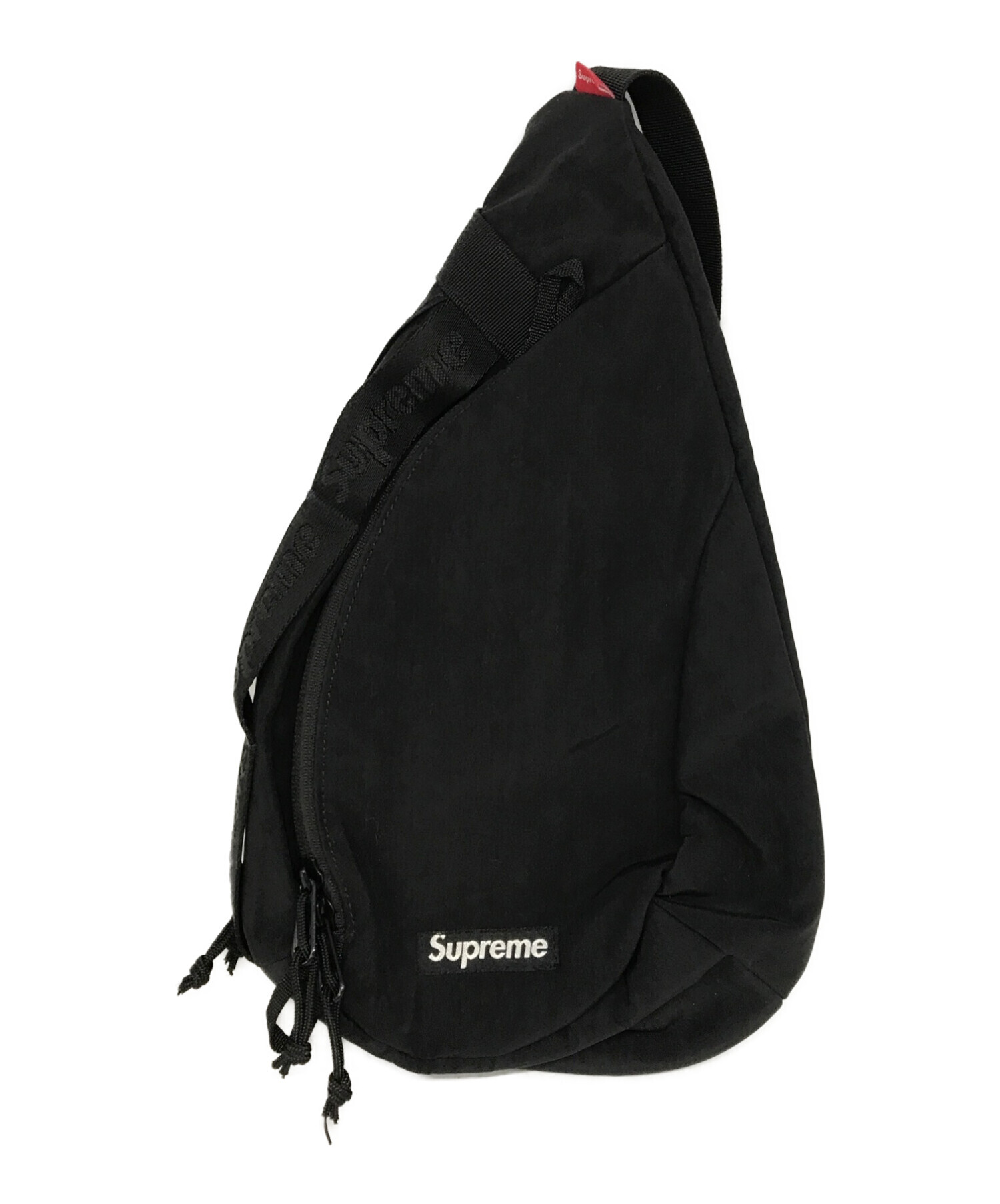 新品未使用 完売品 Supreme Sling Bag ブラックバッグ