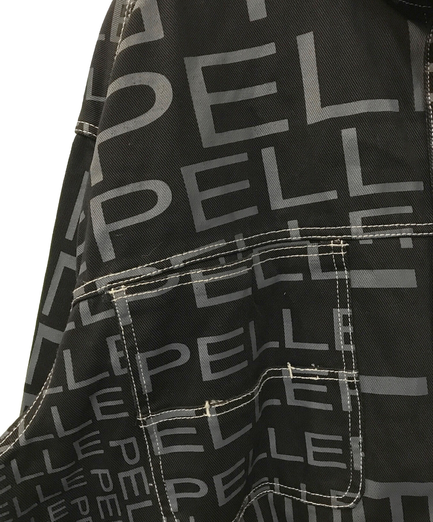 中古・古着通販】pelle pelle (ペレペレ) ロゴプリントワーク