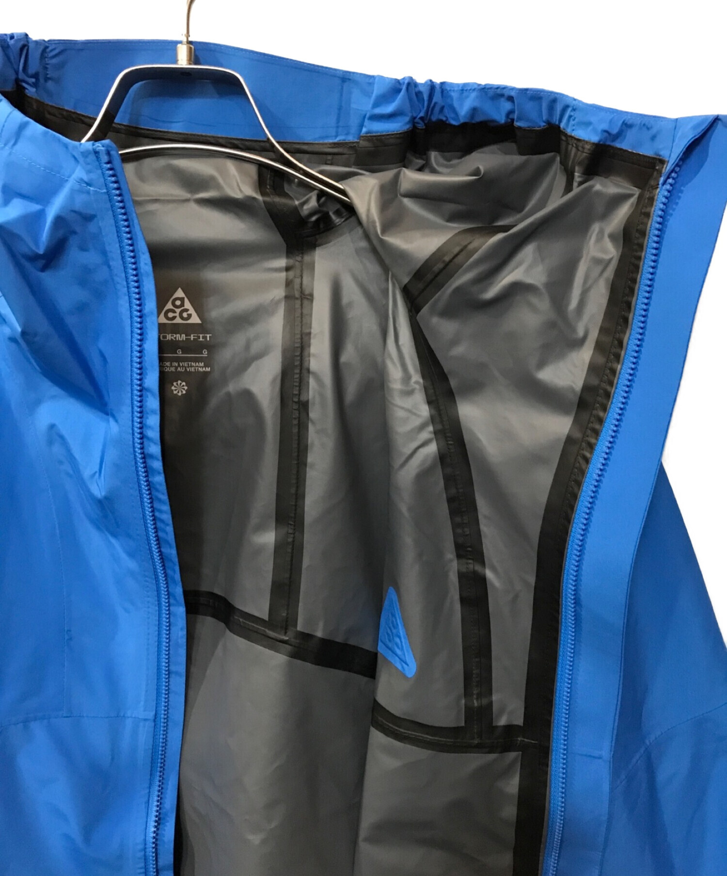 NIKE ACG (ナイキエージーシー) Sf Cascade Rain Hoodie Jacket ブルー サイズ:L