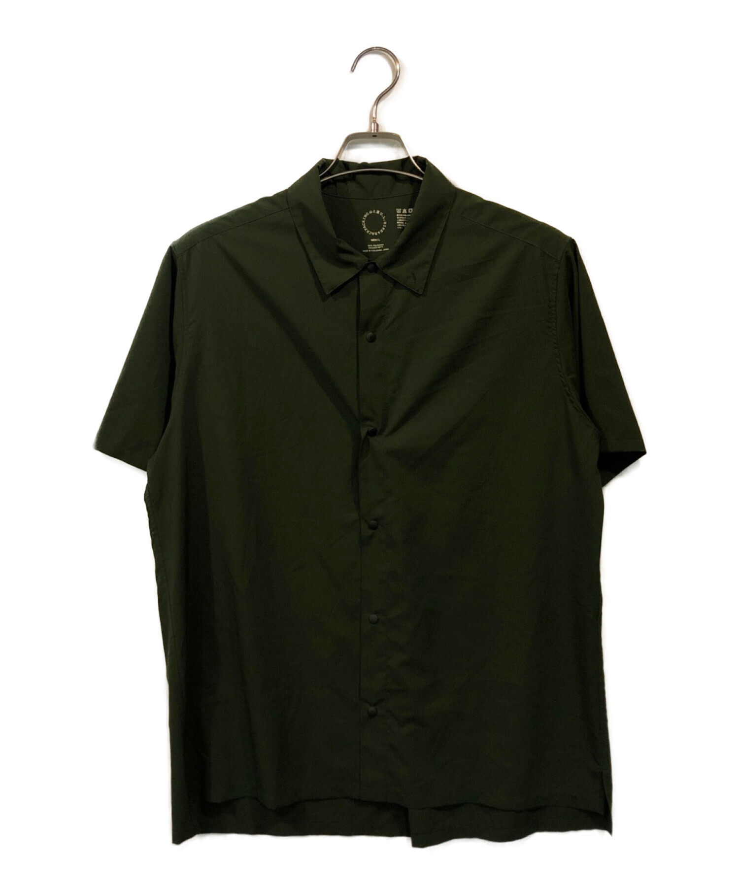 山と道 (ヤマトミチ) UL SHORT SLEEVE SHIRT グリーン サイズ:L