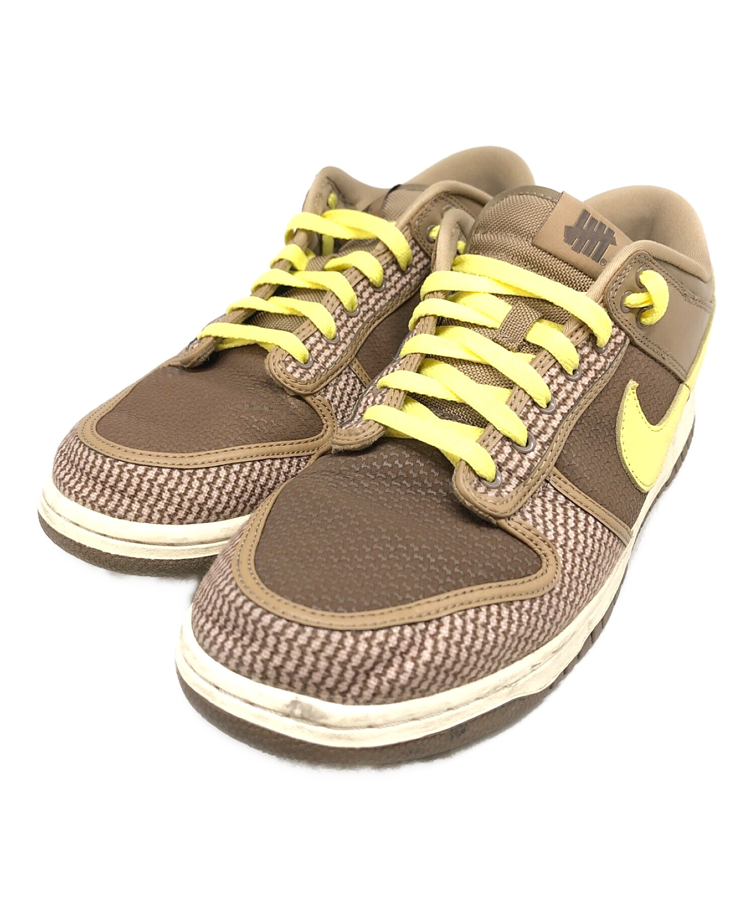 NIKE (ナイキ) UNDEFEATED (アンディーフィーテッド) Dunk Low SP ブラウン サイズ:29