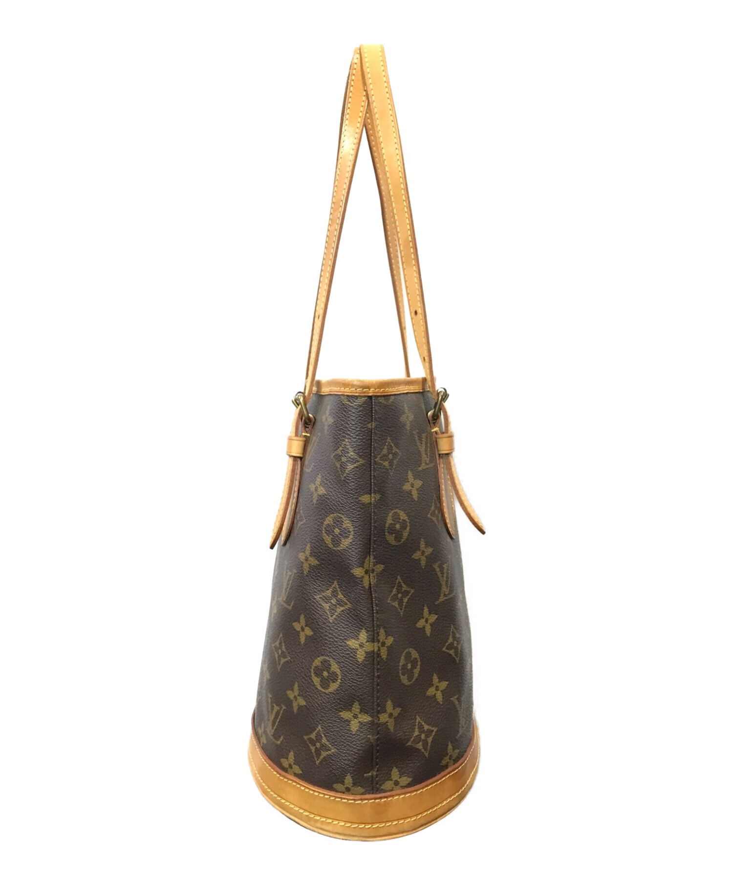 中古・古着通販】LOUIS VUITTON (ルイ ヴィトン) バケットPM ブラウン