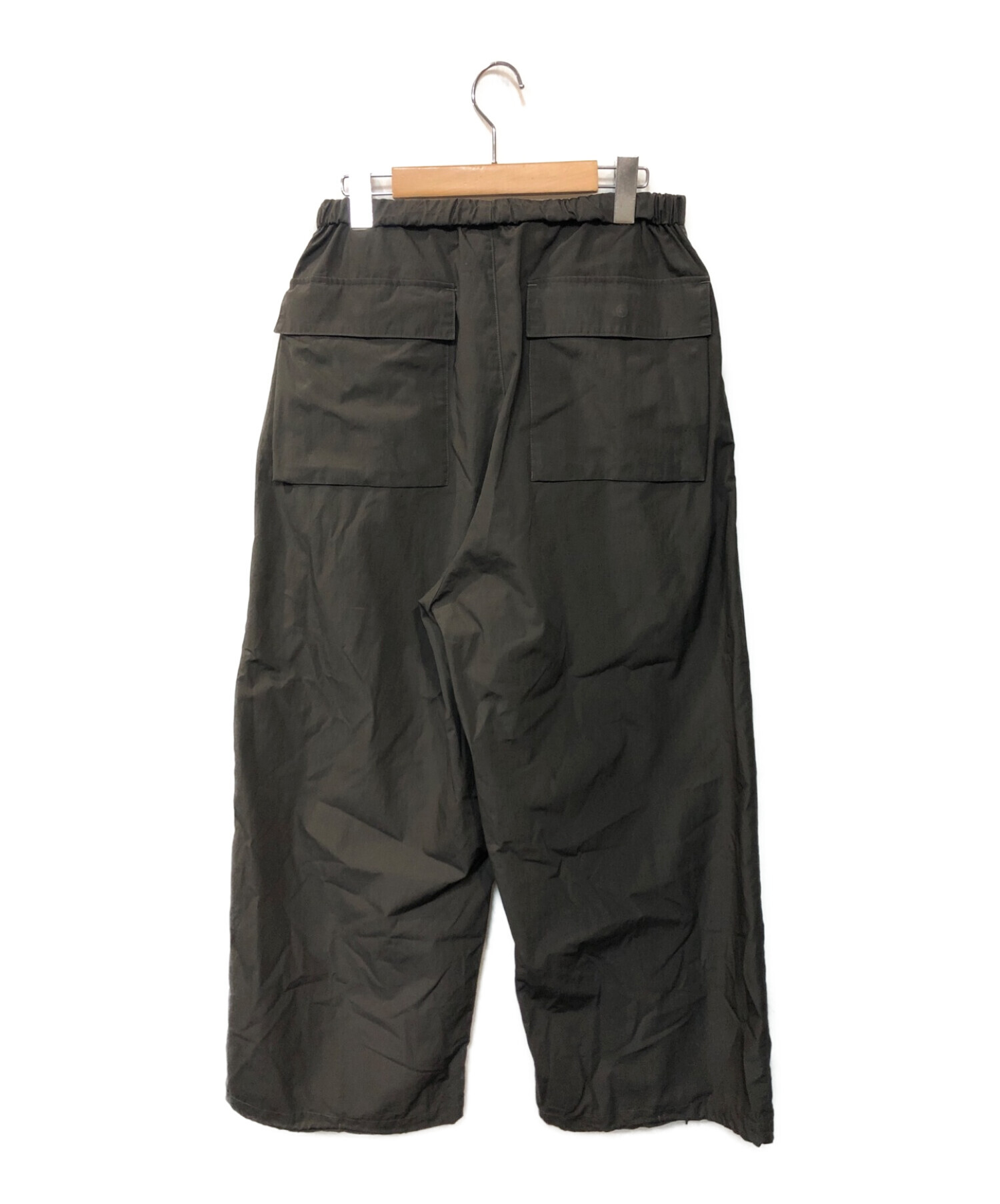 中古・古着通販】YOKE (ヨーク) MILITARY WIDE EASY OVER PANTS グレー サイズ:2｜ブランド・古着通販  トレファク公式【TREFAC FASHION】スマホサイト