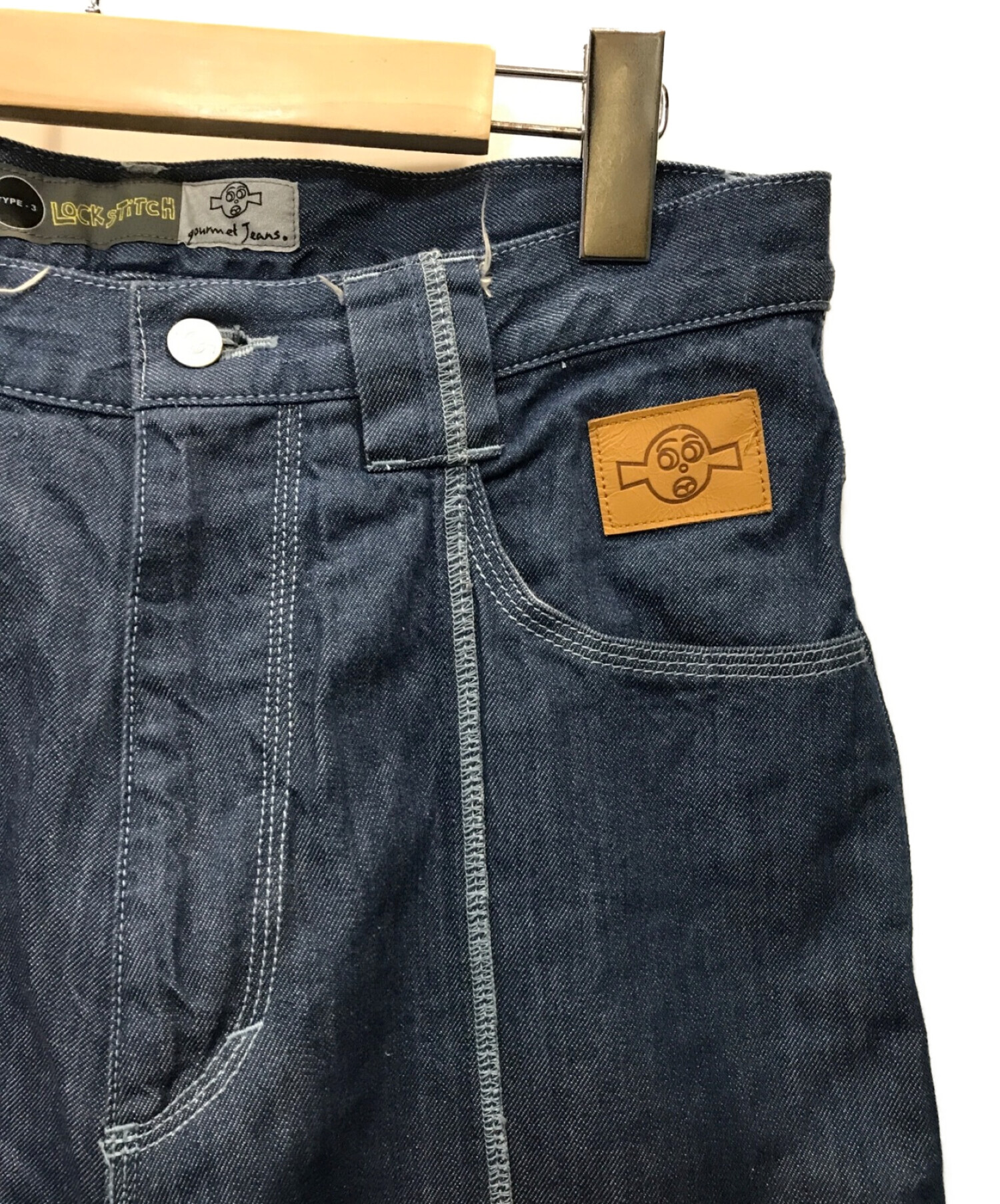 gourmet jeans (グルメジーンズ) TYPE 3 LOCK STITCH インディゴ サイズ:W32