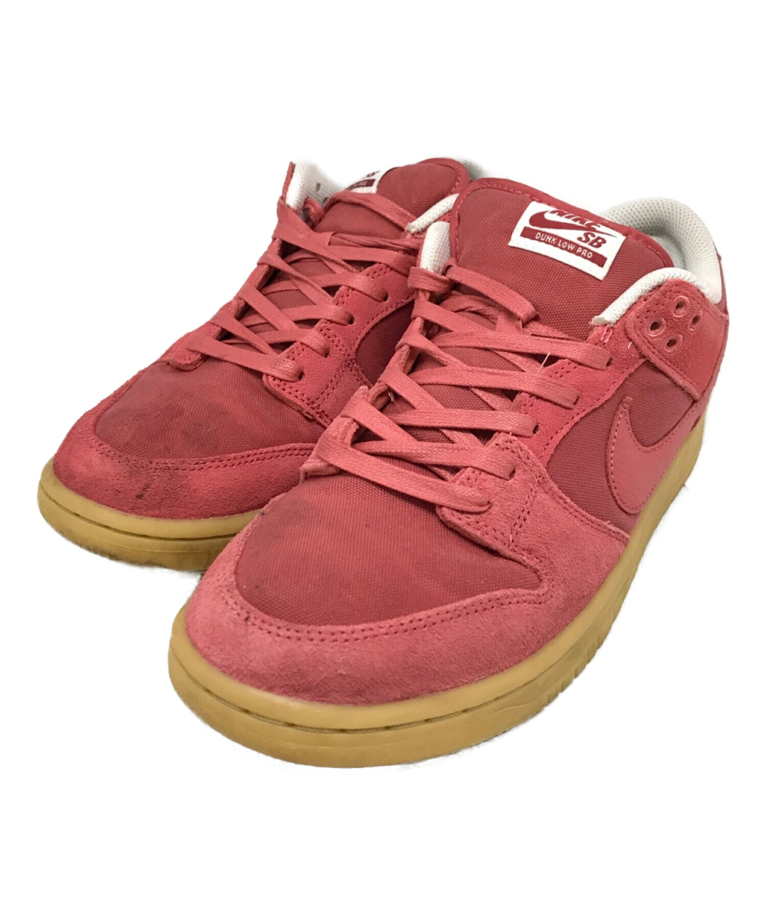 BR>NIKE SB<BR>「Nike Dunk Low Adobe」ローカットスニーカー ピンク