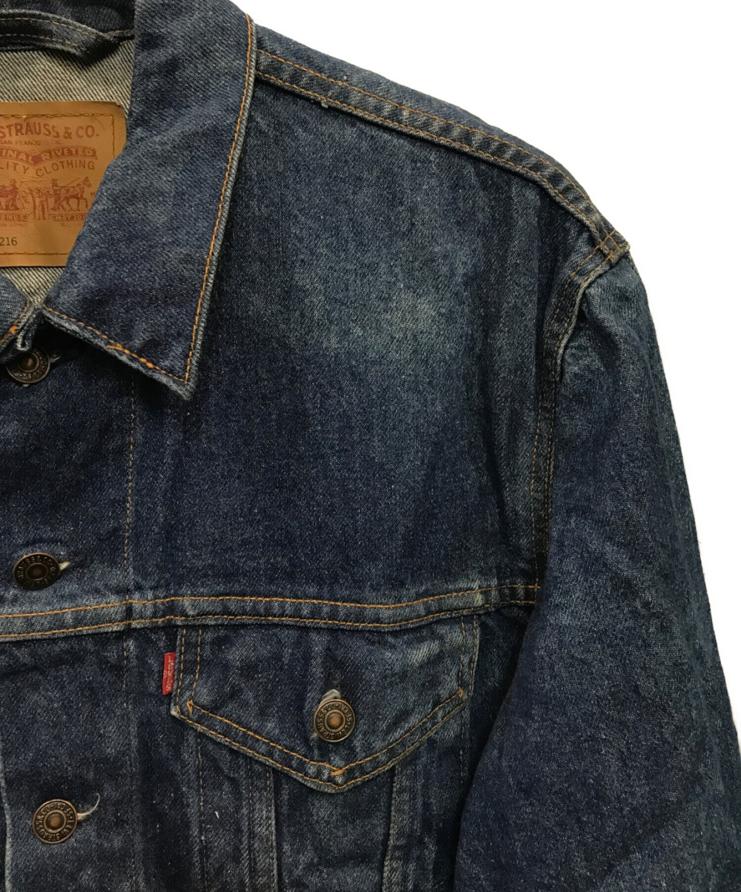 格安 【USED】Levis リーバイス デニムジャケット Gジャン/デニム