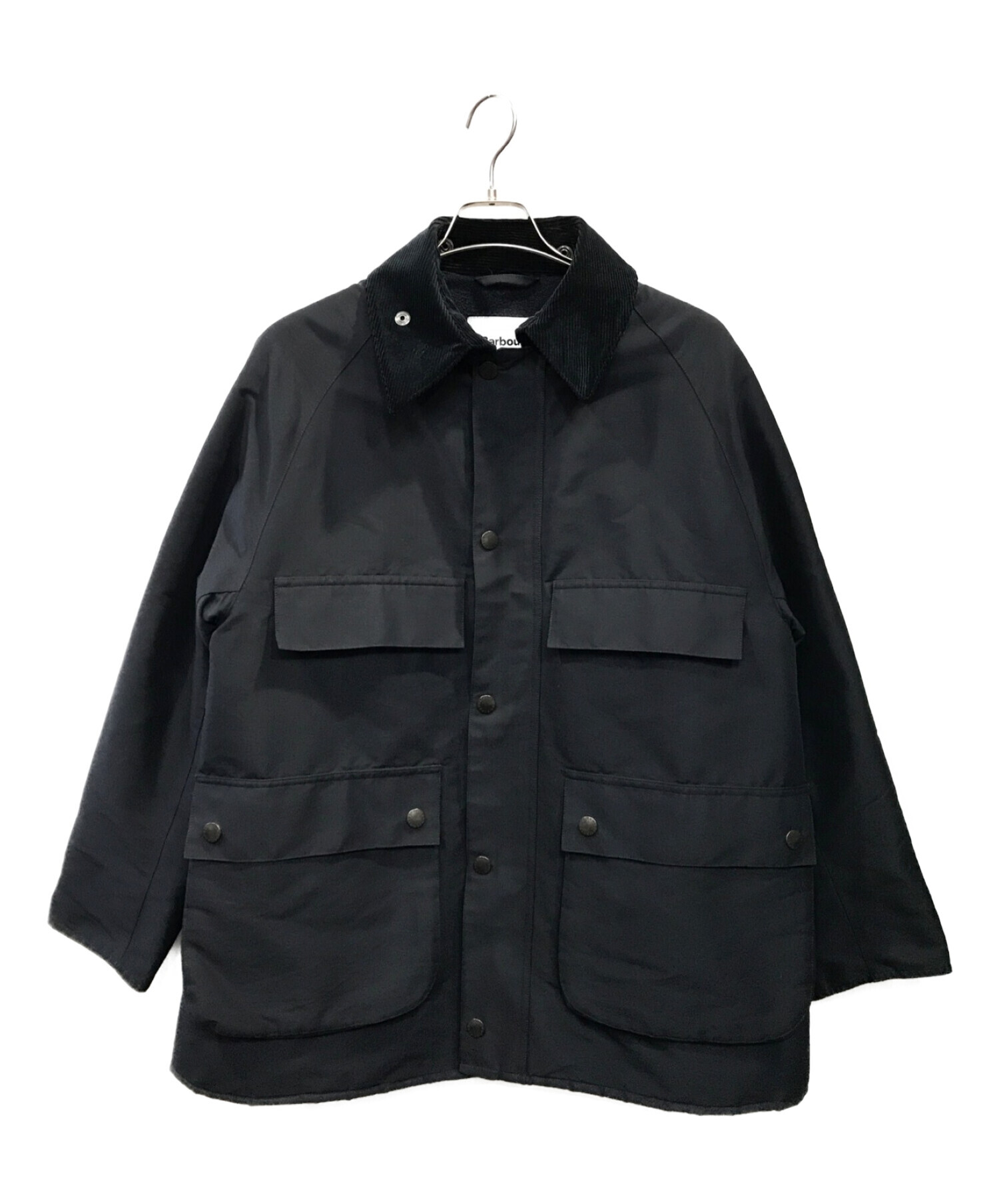 新年特販 Barbour バブアー ビデイル ネイビー レッドストライプ36